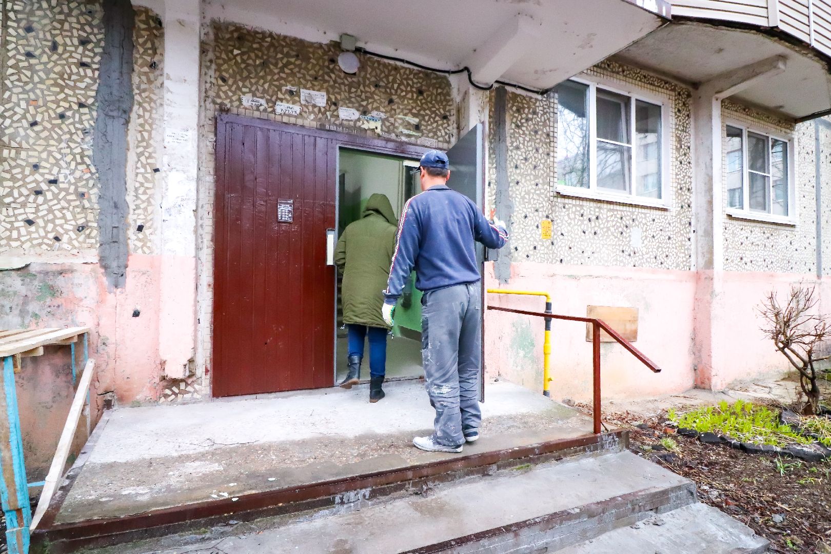 Клин, общество, ремонт подъездов, ЖКХ,