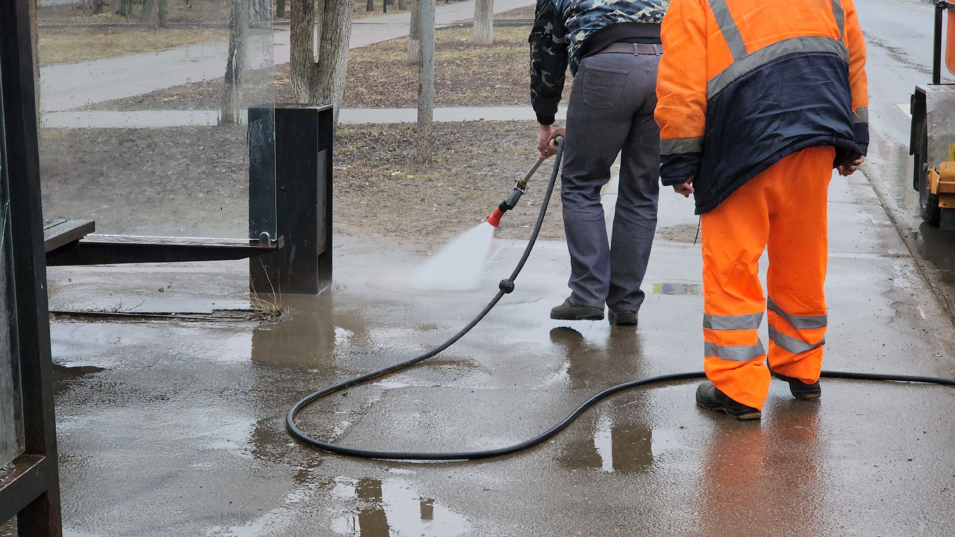 серпухов, подмосковье, уборка, остановки,