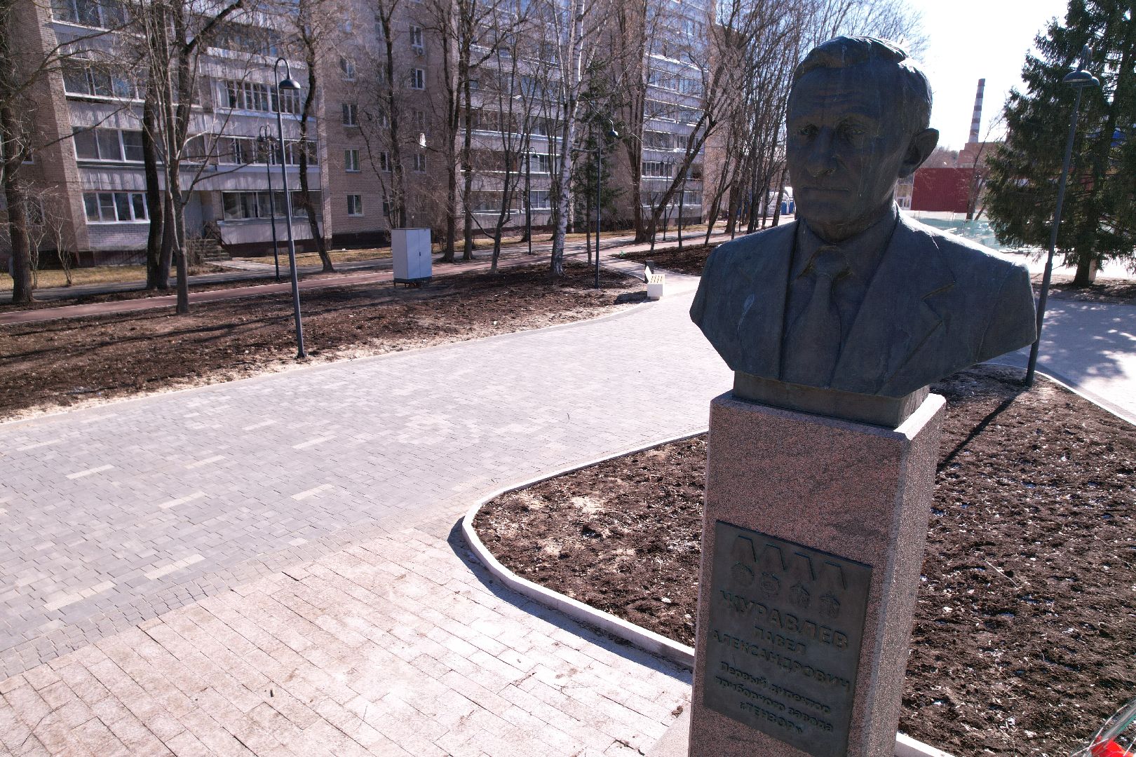 видео с коптера, сквер журавлева, благоустройство сквера в дубне,