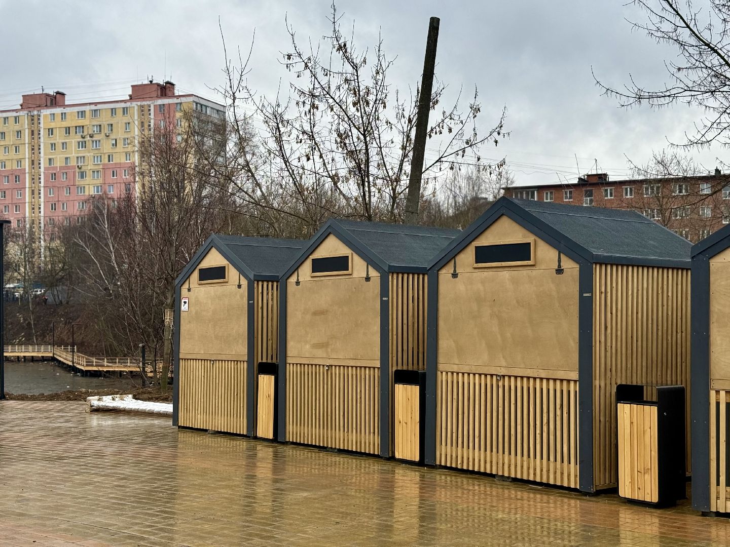 малый тарычевский пруд, ленинский городской округ, компания брусника, благоустройство пруда,