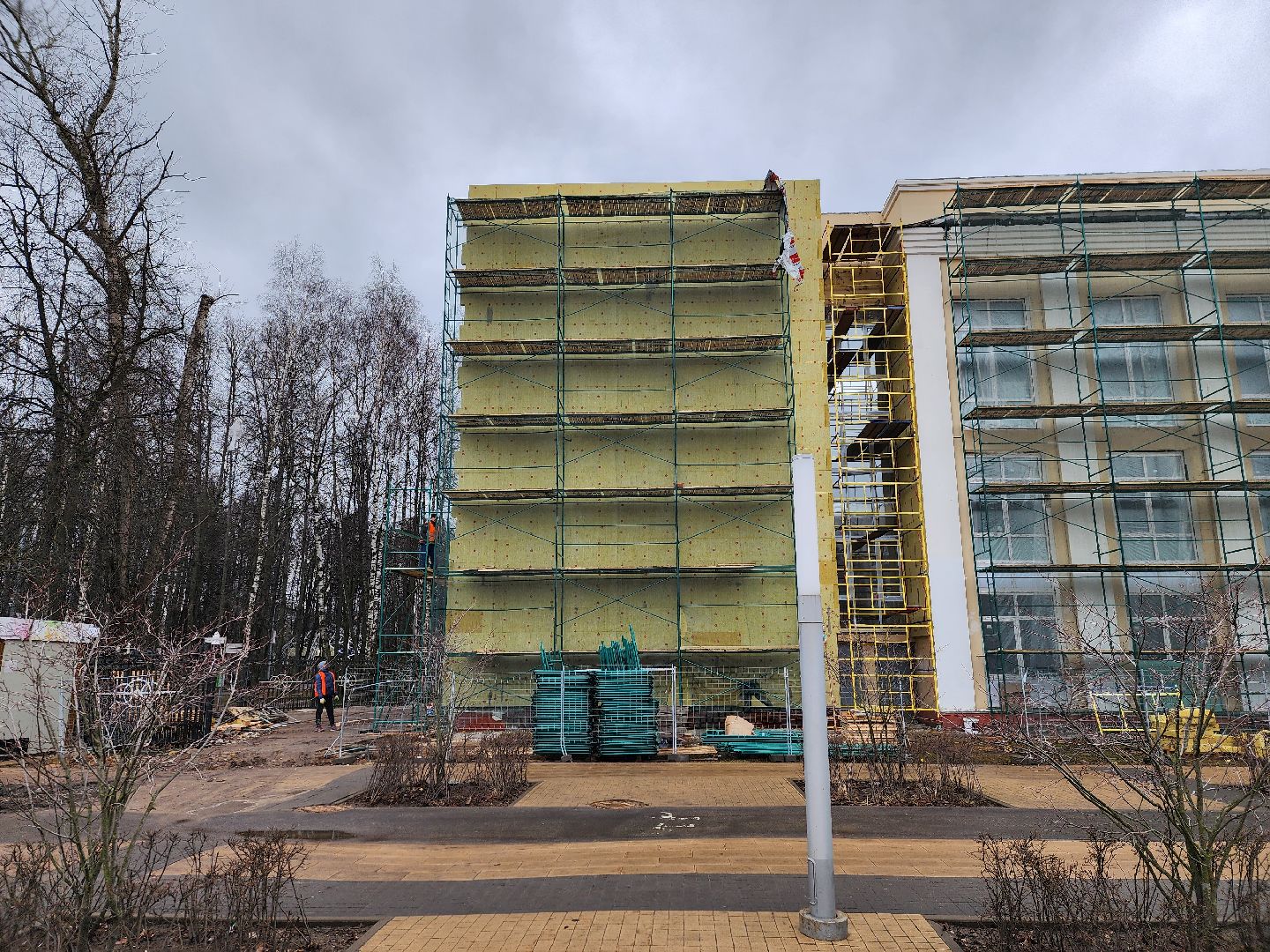 королёв, школа, ремонт, муралы,