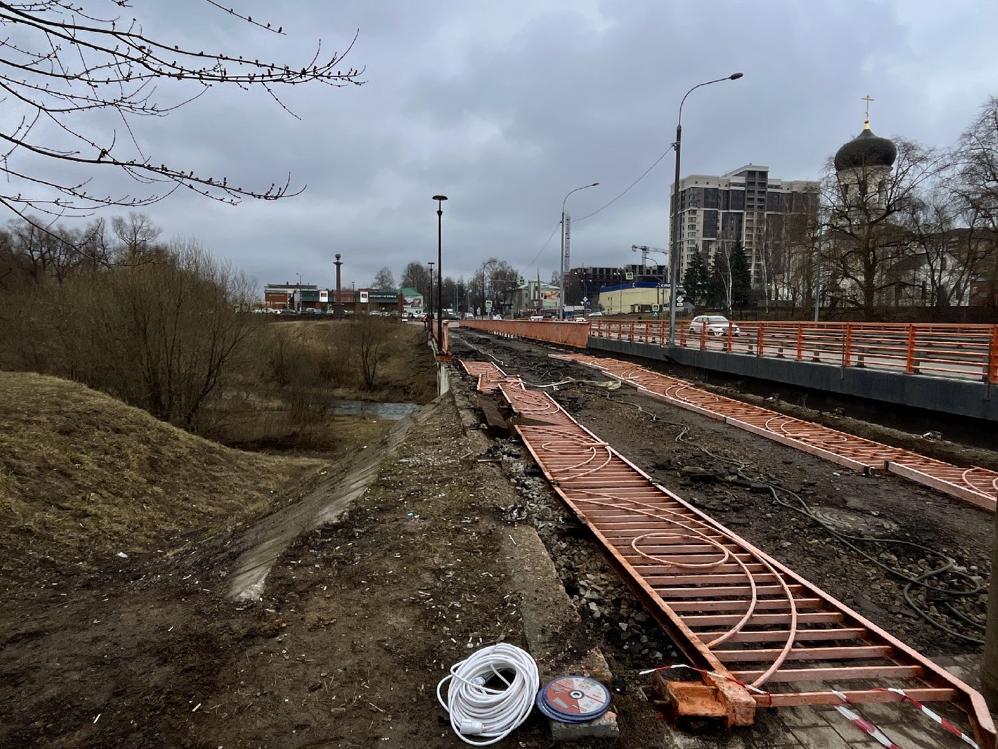 наро-фоминск, наро-фоминский городской округ, ремонт моста, Благоустройство территории,