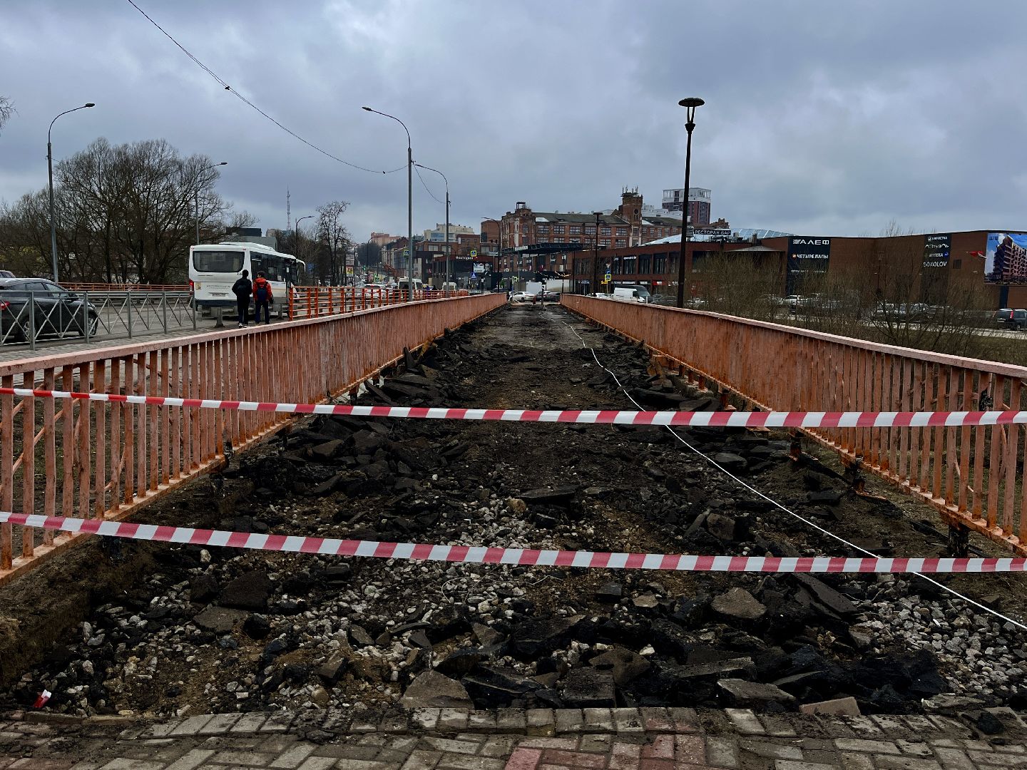 наро-фоминск, наро-фоминский городской округ, ремонт моста, Благоустройство территории,