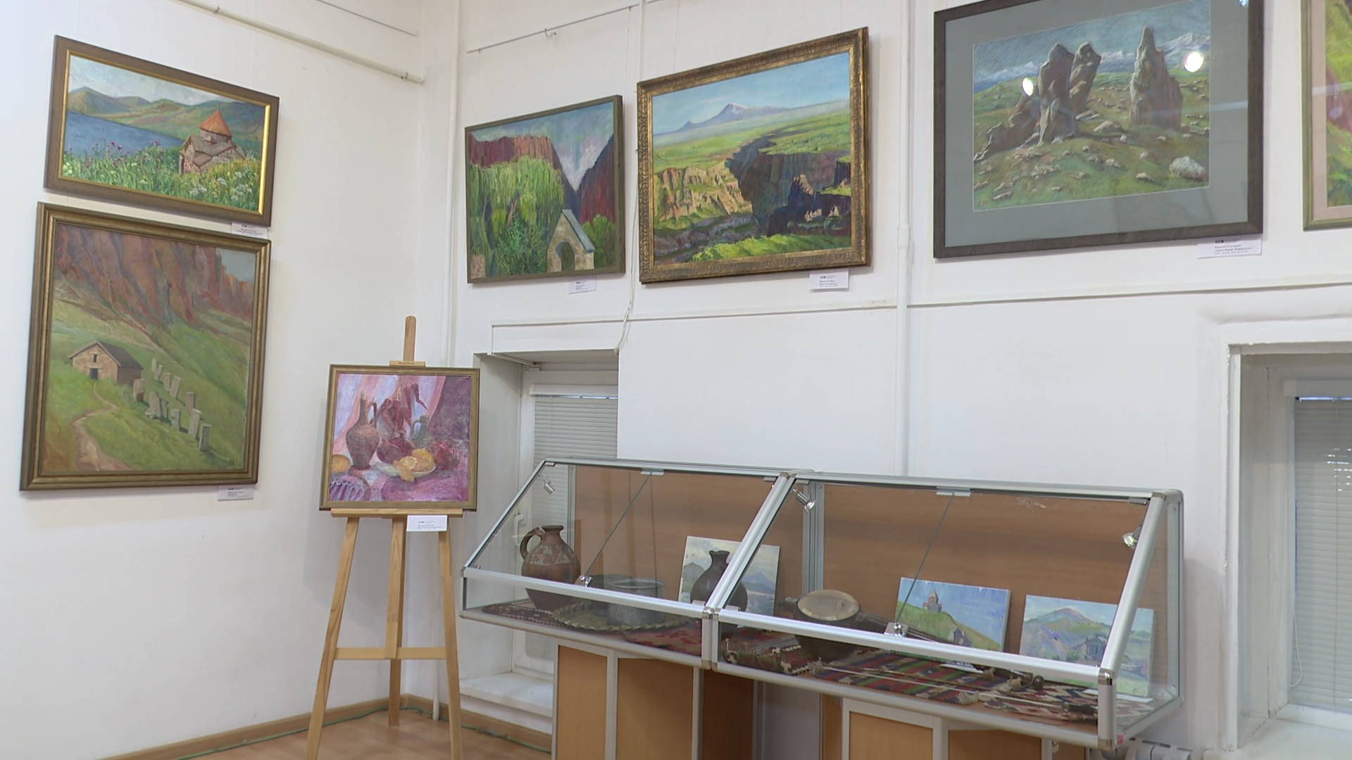 реутов, музей, выставка, станковые картины, Армения,