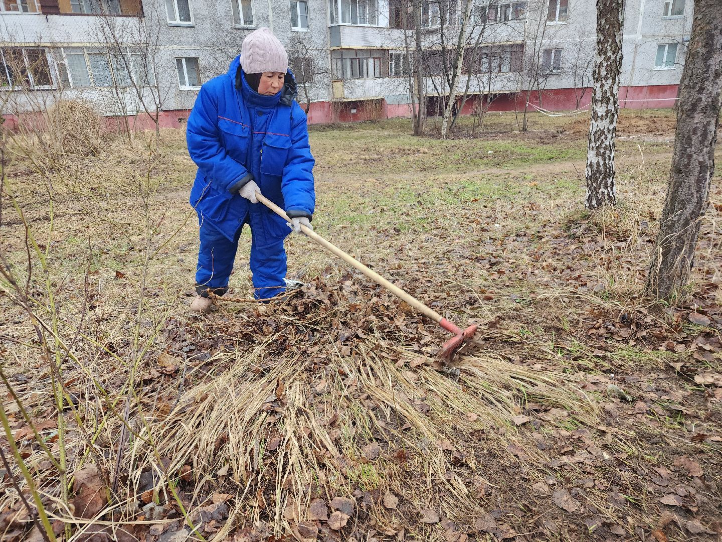 фрязино, уборка улиц, уборка газонов, мбу городское хозяйство,