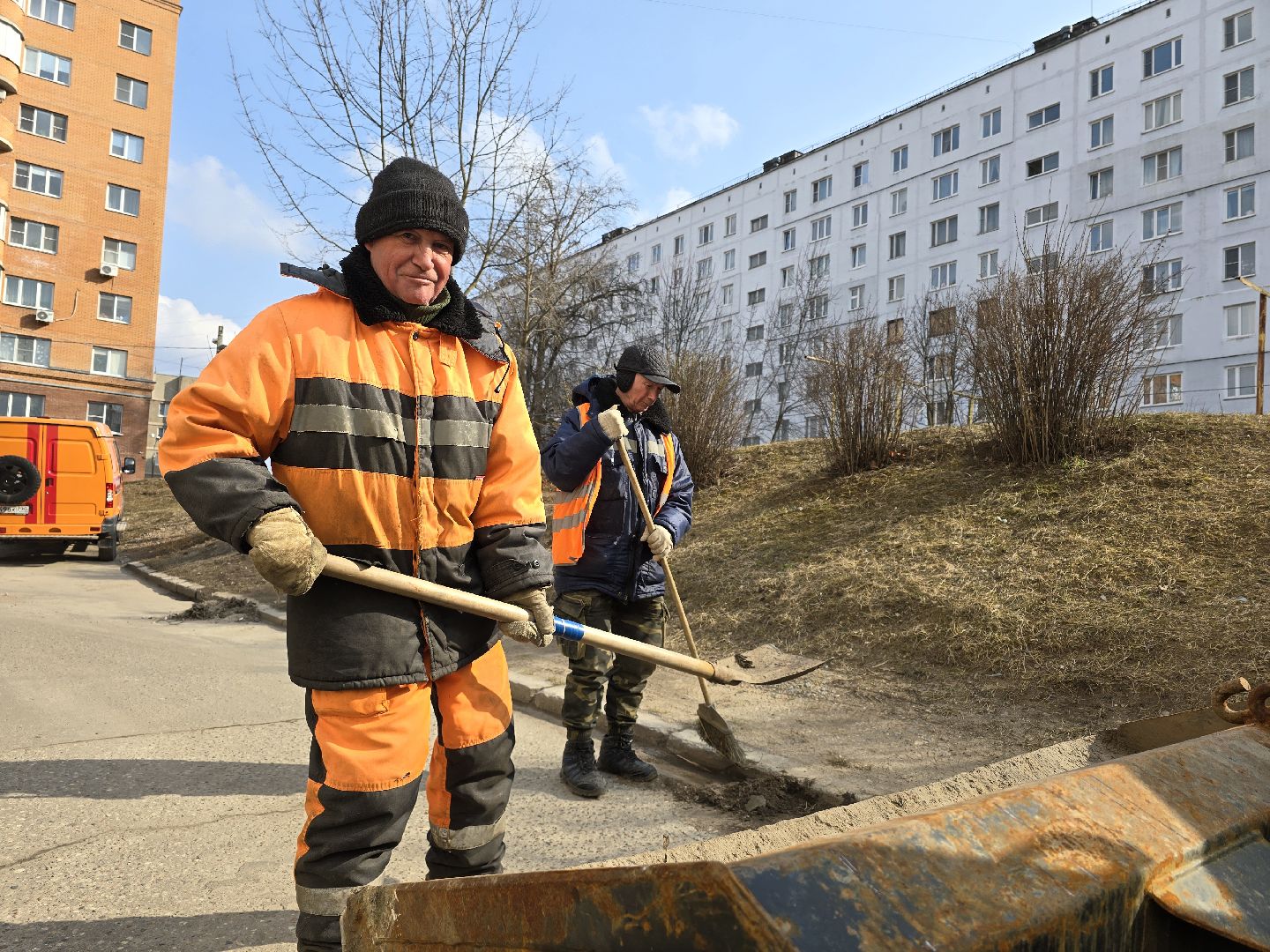 Можайск, Можайский муниципальный округ, Подмосковье, Жкх, Уборка дворов, Коммунальщики, Дворы, общественные пространства,