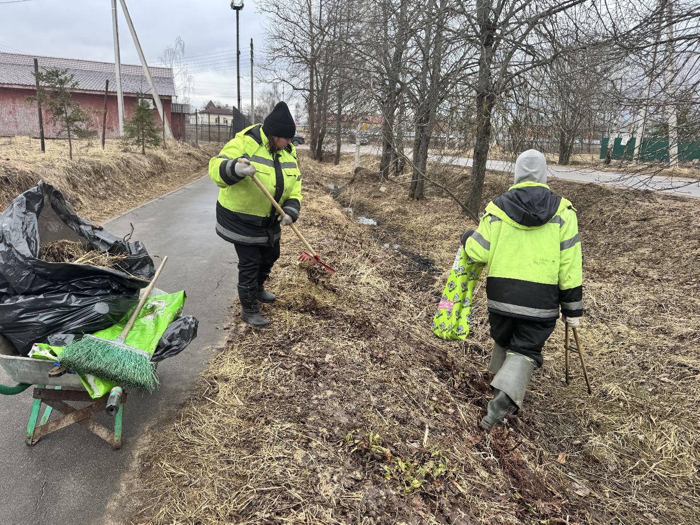 шаховская, уборка, коммунальная служба,