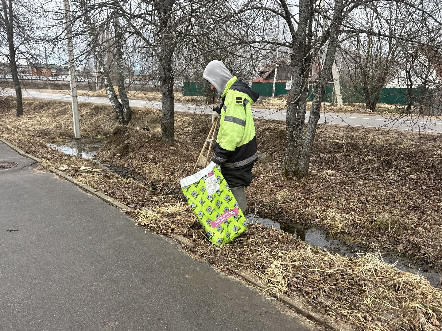 шаховская, уборка, коммунальная служба,