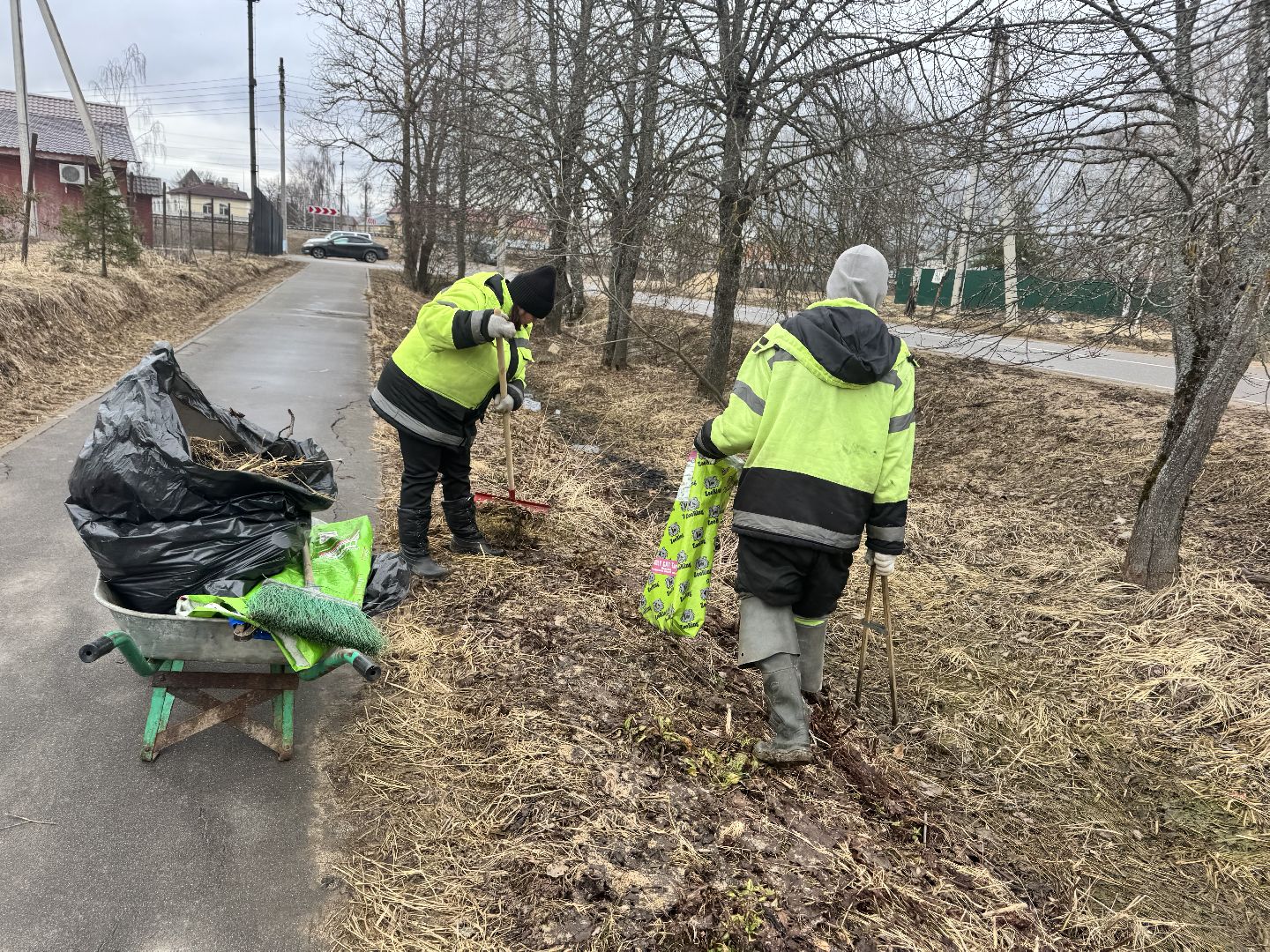 шаховская, уборка, коммунальная служба,