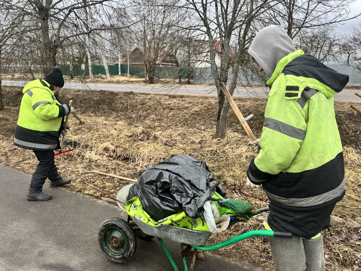 шаховская, уборка, коммунальная служба,