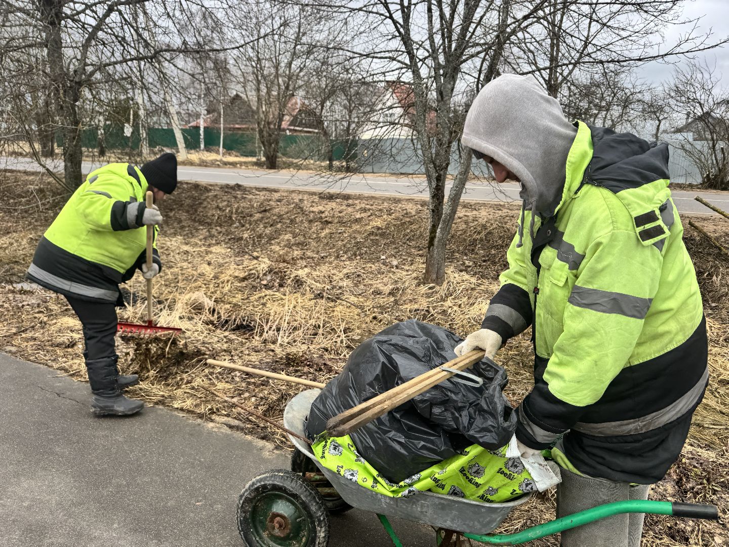 шаховская, уборка, коммунальная служба,