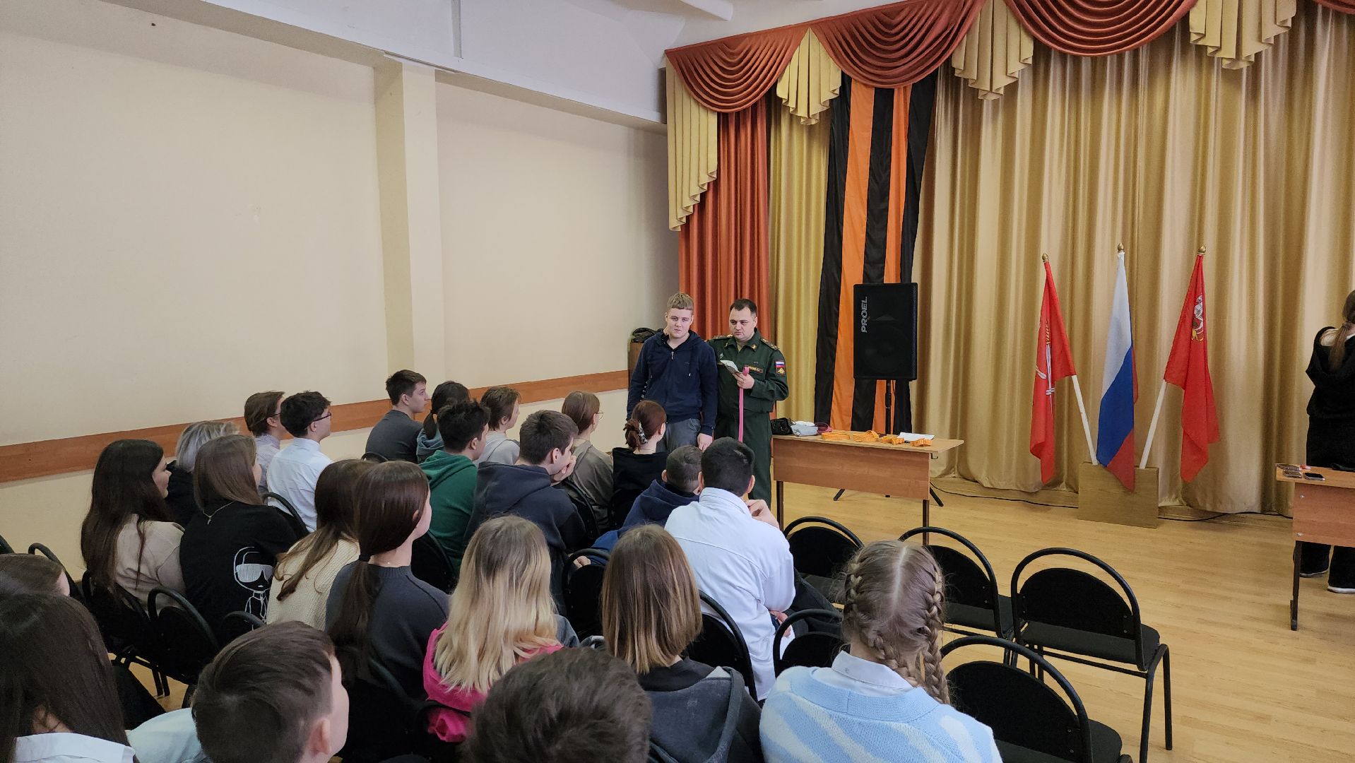 сво, ветеран сво, тактическая медицина, руза, гимназия 1 рузы, образование,