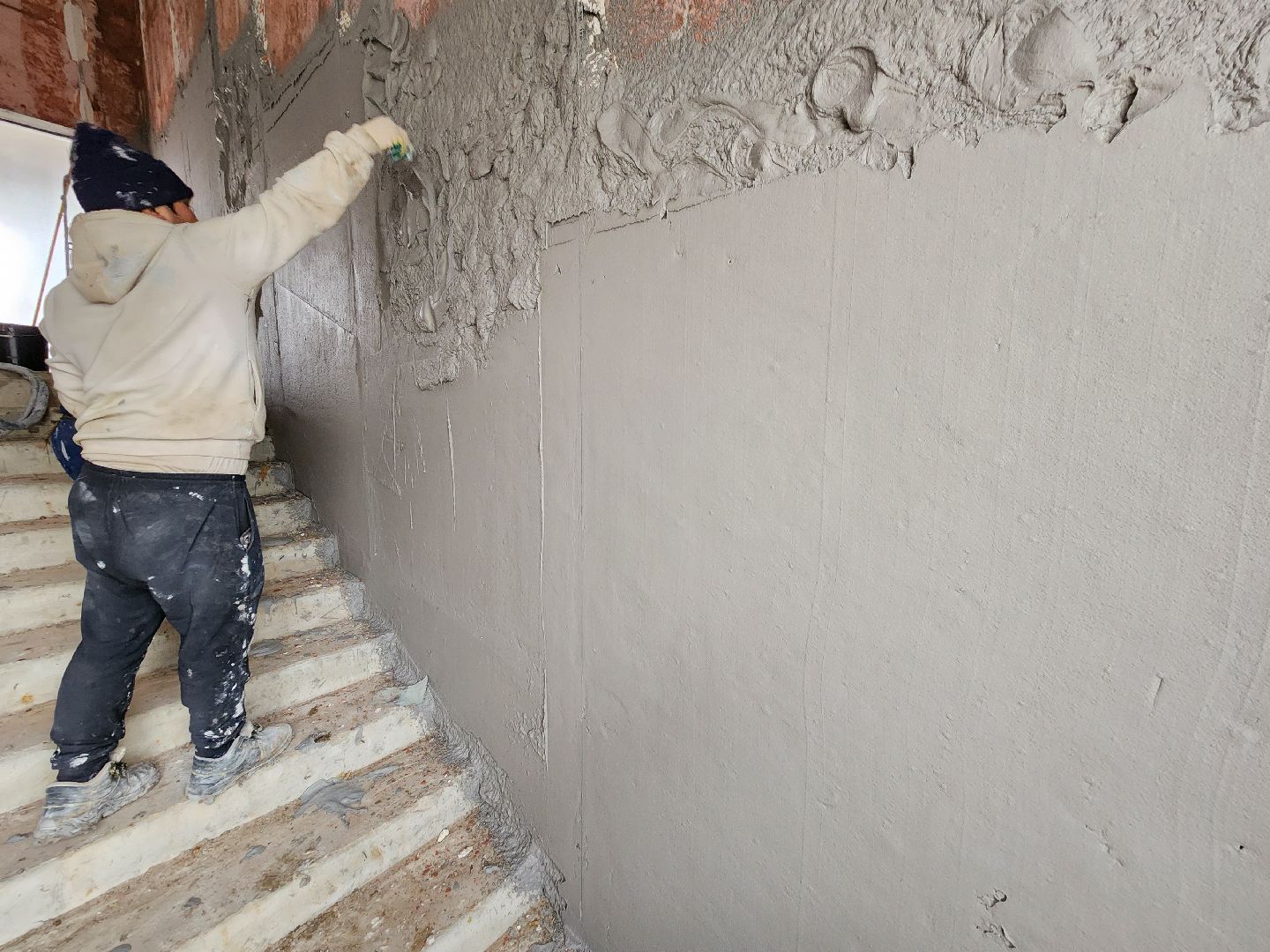 Чехов, школа 3, строительство пристройки на 200 мест, черновая отделка помещений, лестничные клетки, штукатурка, утепление фасада, монтаж инженерных сетей, госпрограмма московской области,