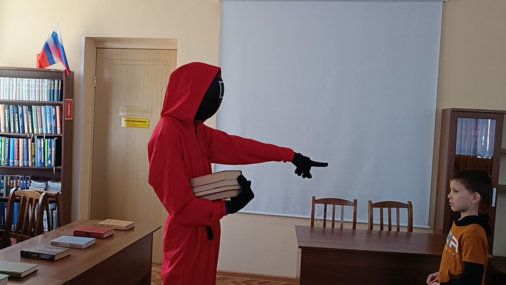 игра в кальмара, квест, библиотека, лобня,