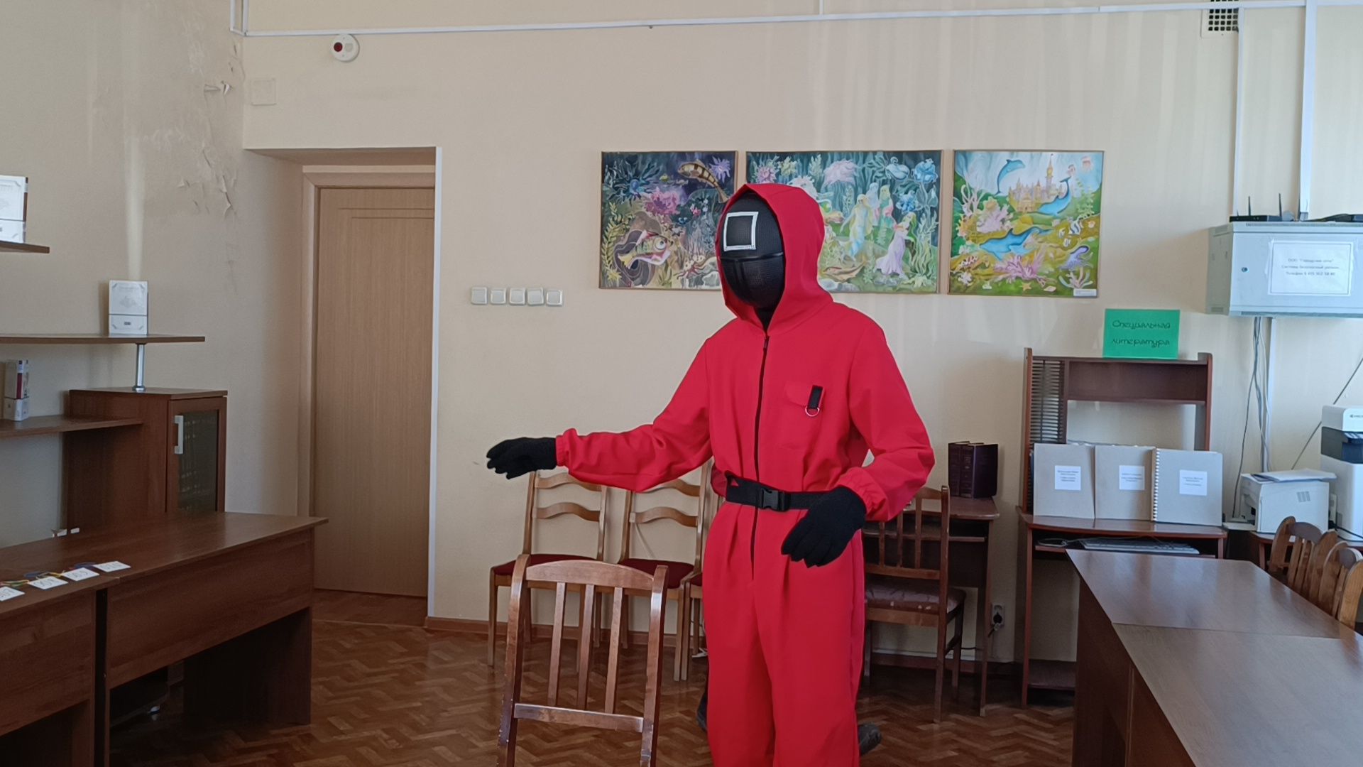 игра в кальмара, квест, библиотека, лобня,