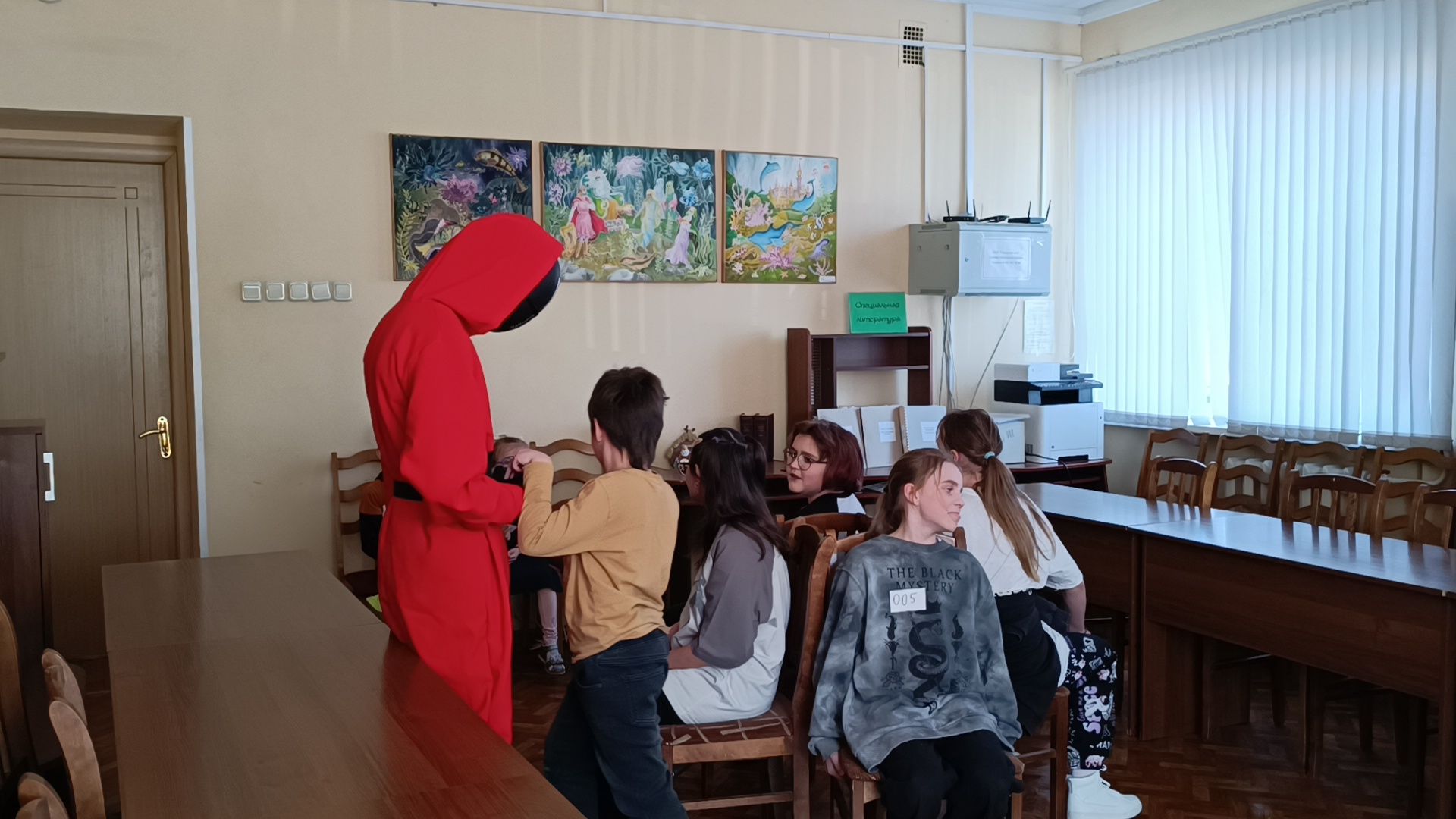 игра в кальмара, квест, библиотека, лобня,