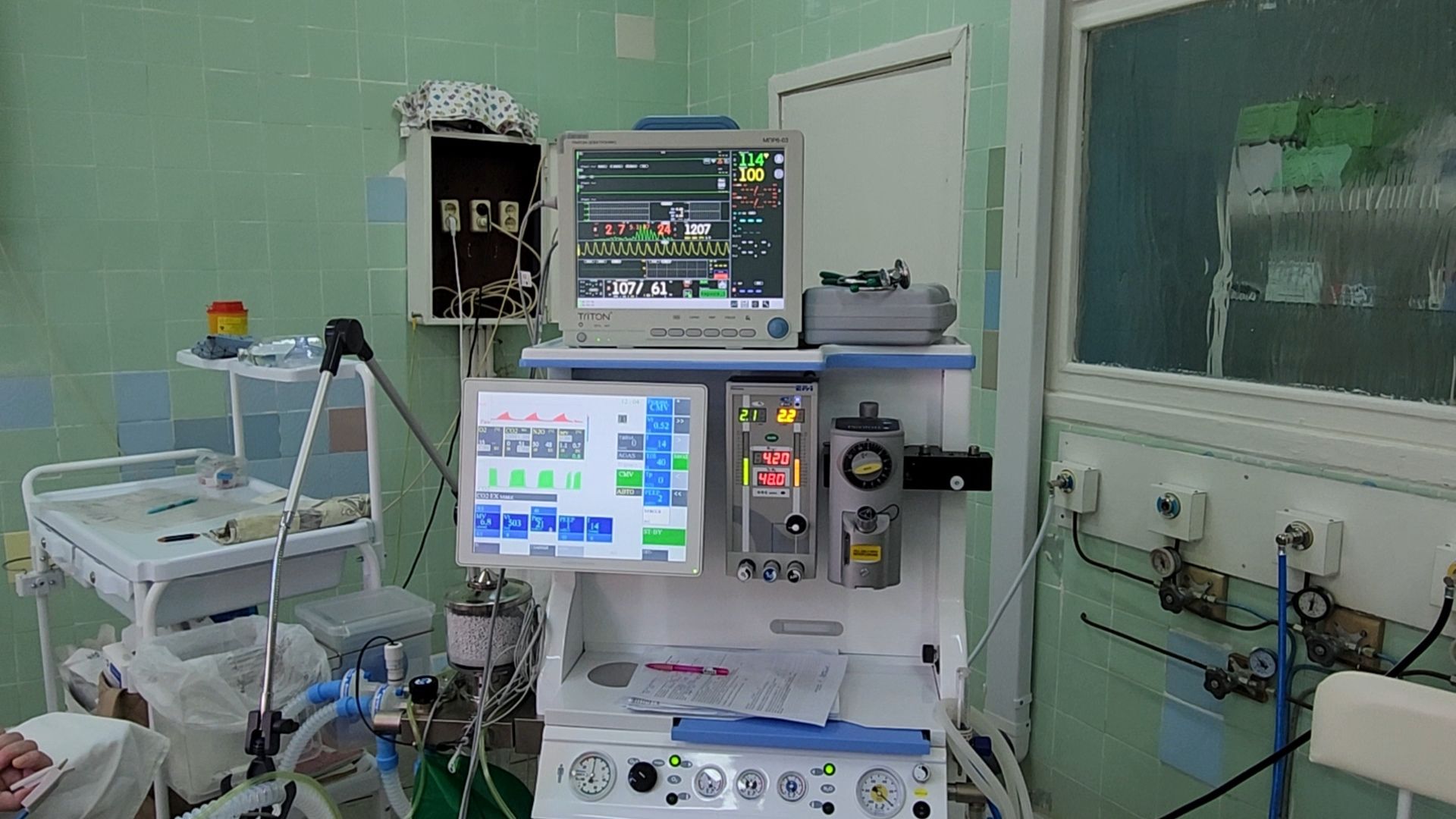 солнечногорск, операционный блок, наркоз, мед оборудование,