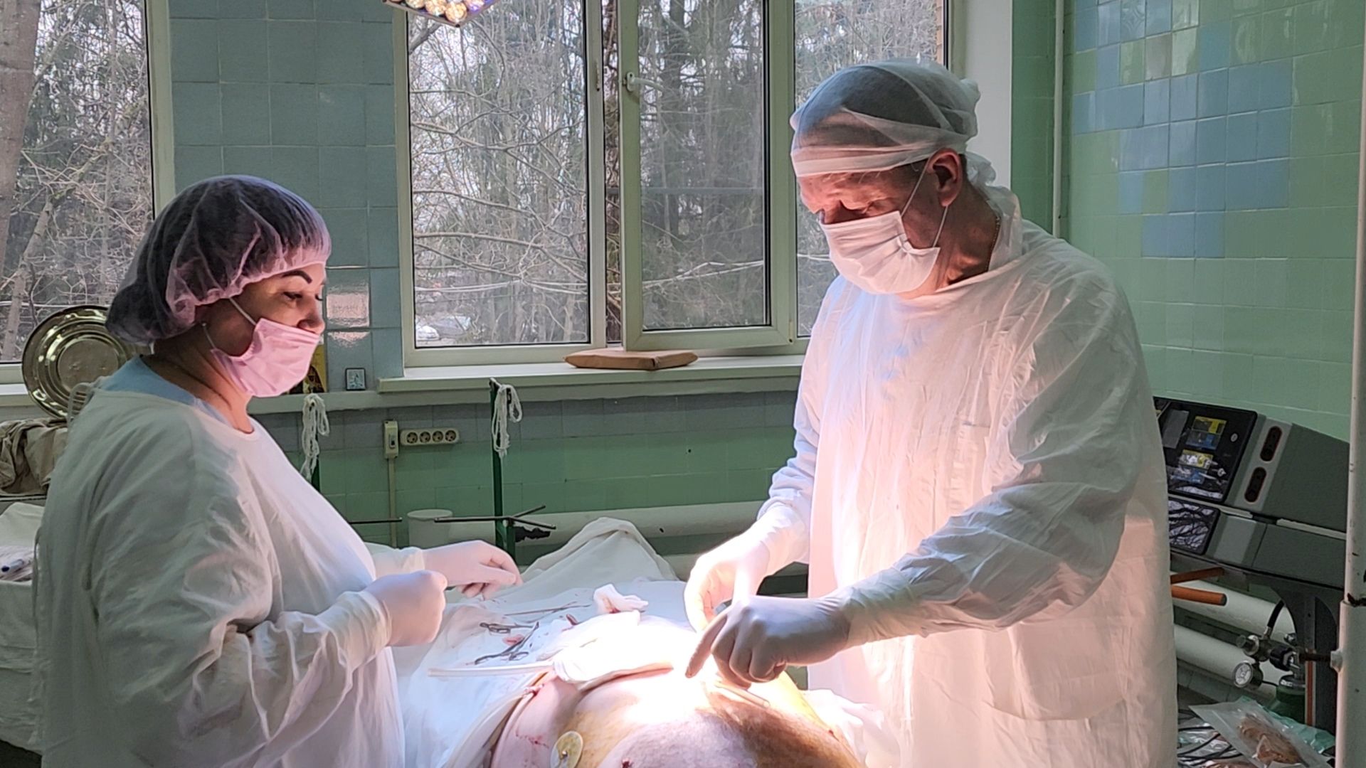 солнечногорск, операционный блок, наркоз, мед оборудование,