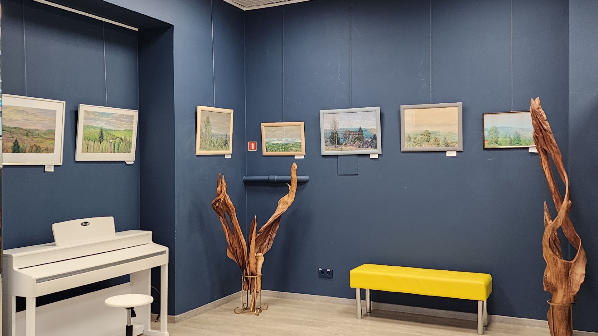 художественная выставка, художник, ивантеевка, библиотека, гобелен, картины маслом, пастель,