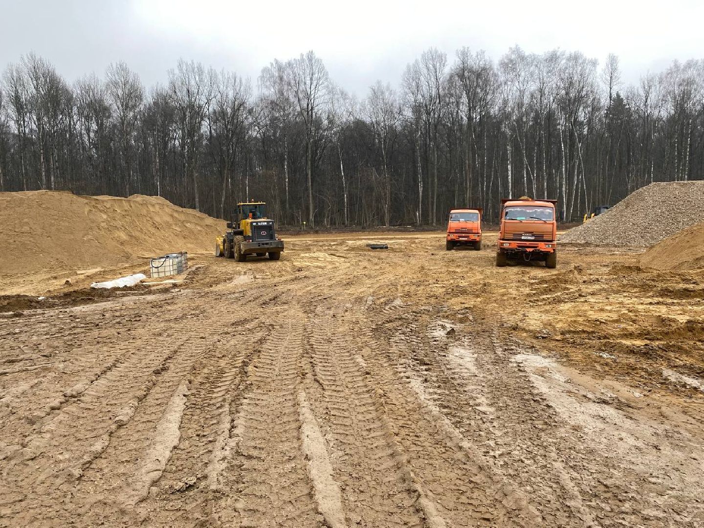 новая дорого в Путилково, Пиятницкое шоссе - Путилково, Мост через реку Журавка, Строительство новой дороги,