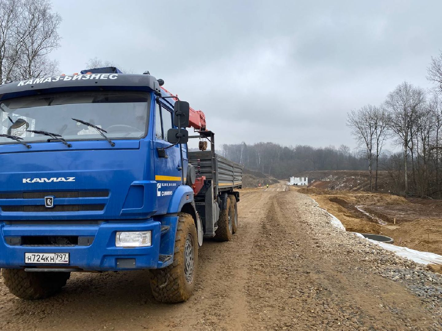 новая дорого в Путилково, Пиятницкое шоссе - Путилково, Мост через реку Журавка, Строительство новой дороги,