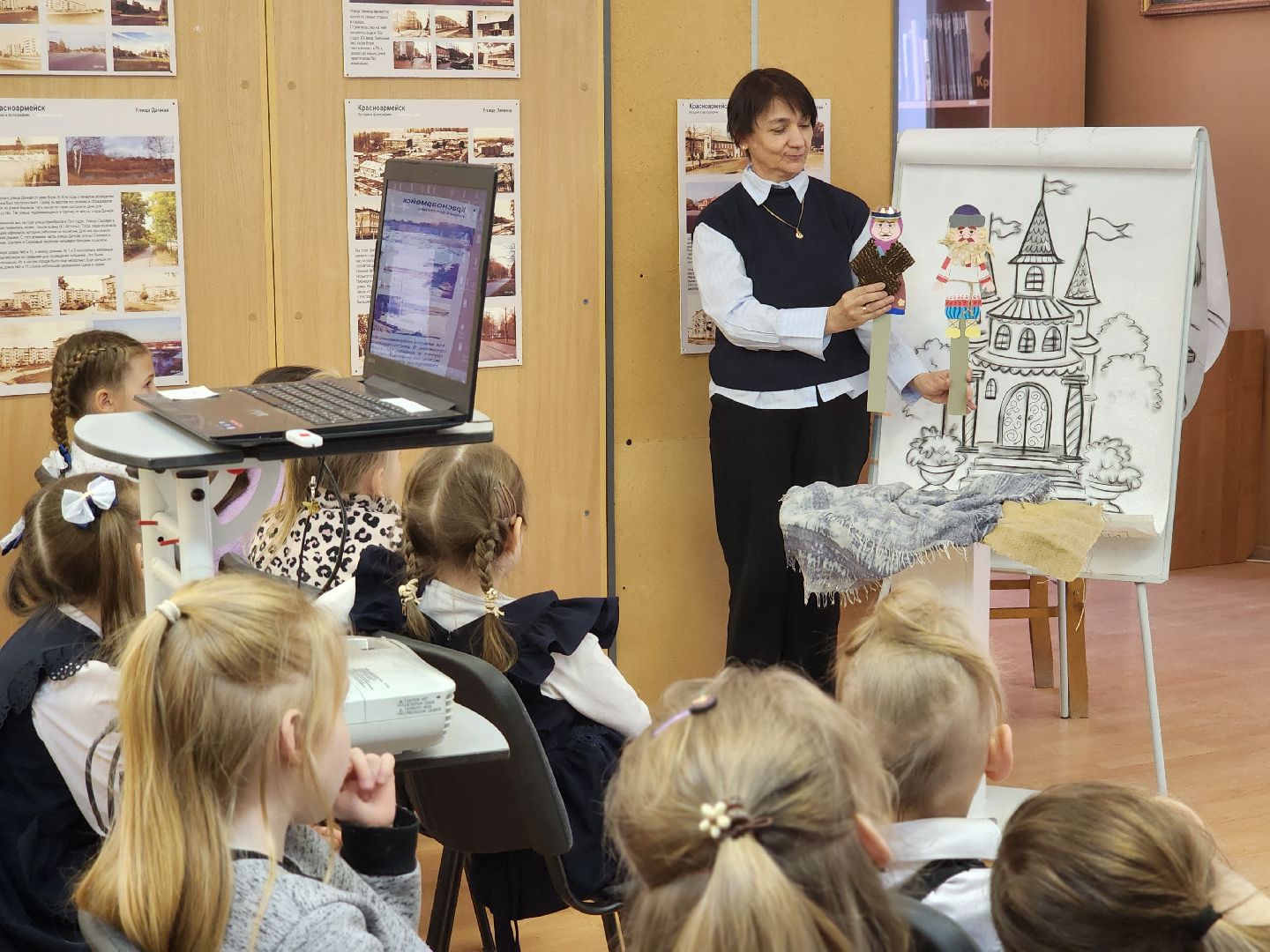 красноармейск, городской округ пушкинский, неделя детской книги, первые книжки,