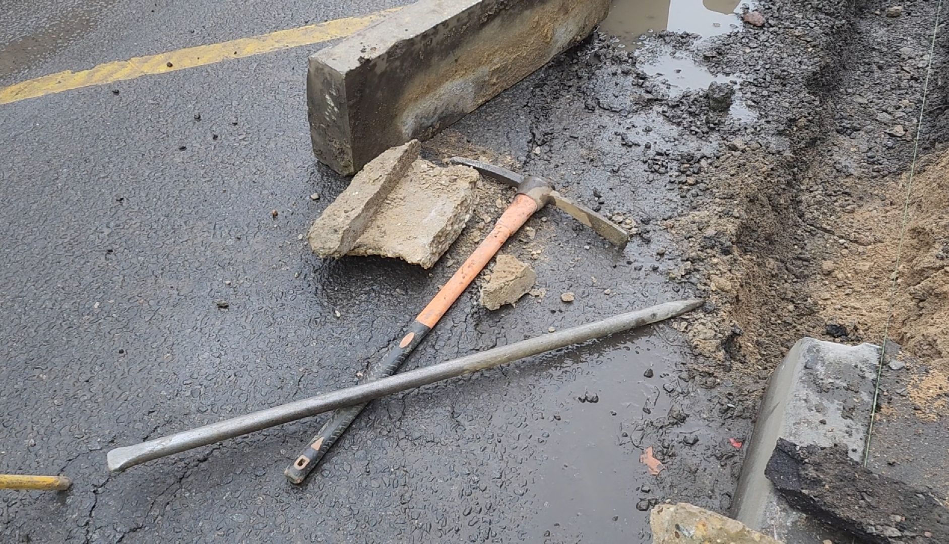 Ремонт, Благоустройство, Асфальт, Бордюр,