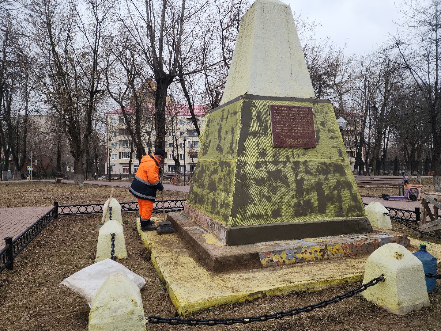 Подольск, мемориал, ремонт мемориала, благоустройство,