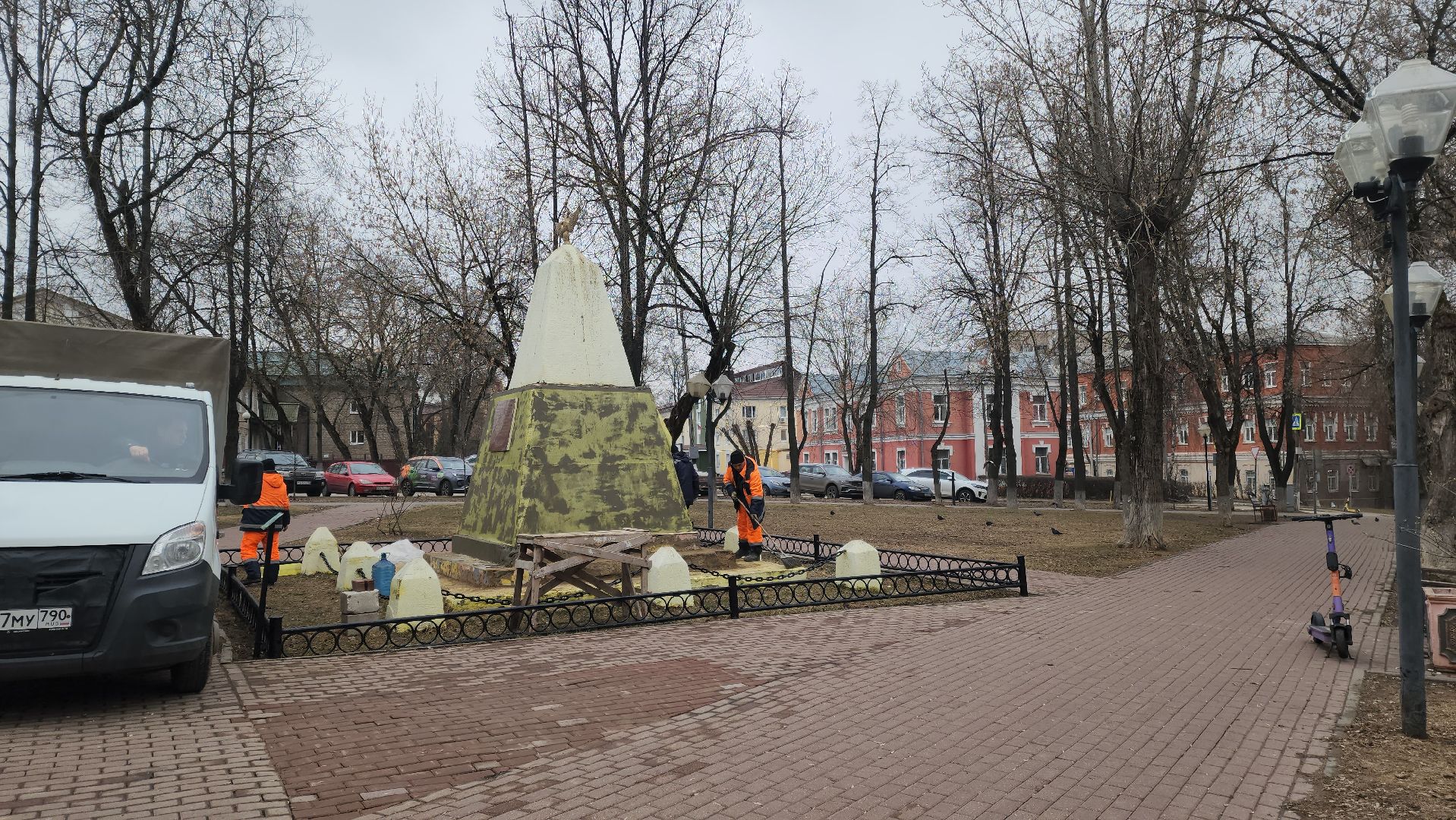 Подольск, мемориал, ремонт мемориала, благоустройство,