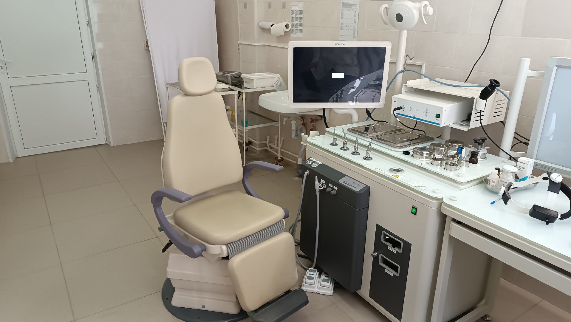 ЛОР-комбайн, Фряновская поликлиника, отоларингология, новое медицинское оборудование,