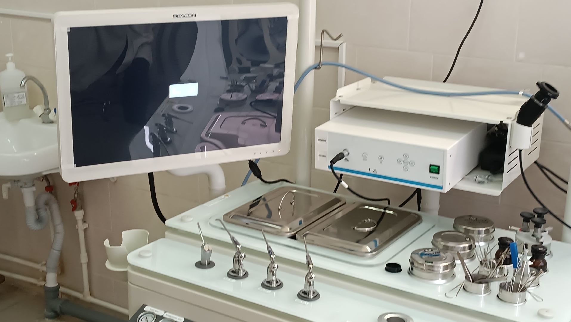 ЛОР-комбайн, Фряновская поликлиника, отоларингология, новое медицинское оборудование,