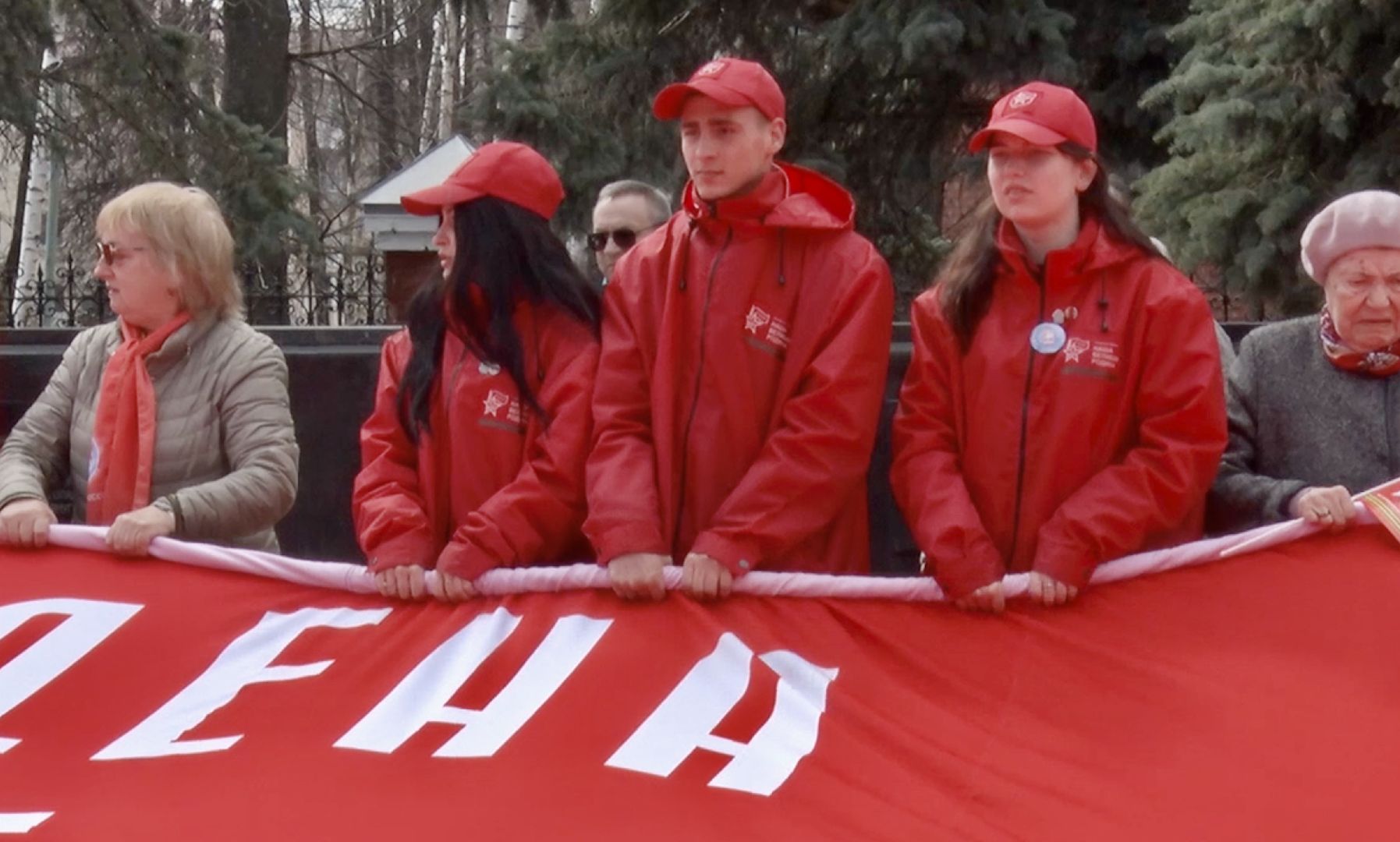 Клин, патриотика, автопробег, 9мая