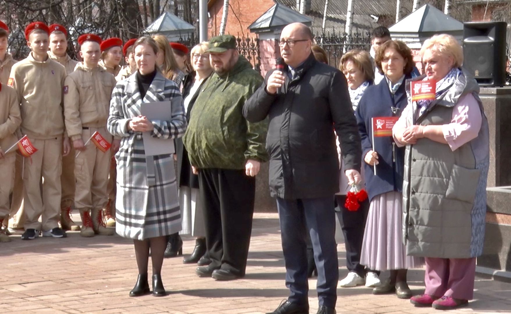 Клин, патриотика, автопробег, 9мая