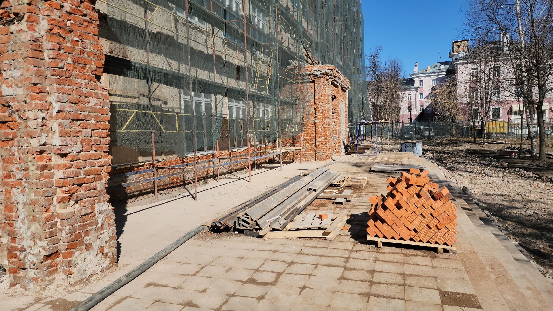 серпухов, улица советская, капитальный ремонт школ, школа 1,