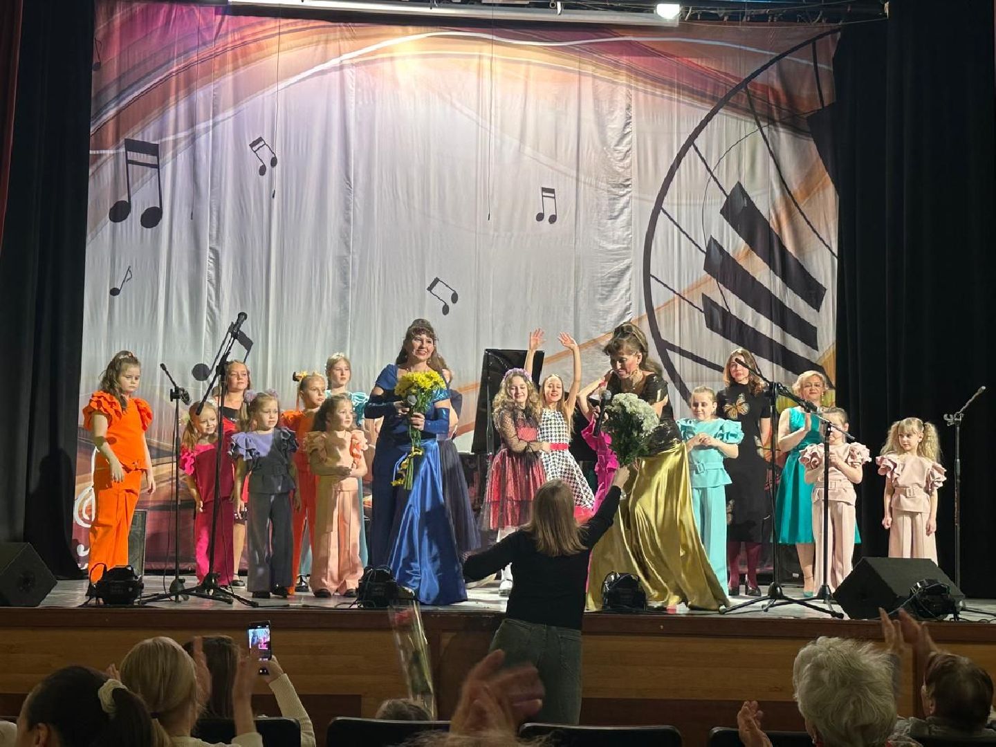 юбилейный концерт, дети, вокальная студия, дети и родители,песни, эстрада,творческие коллективы,пушкино,