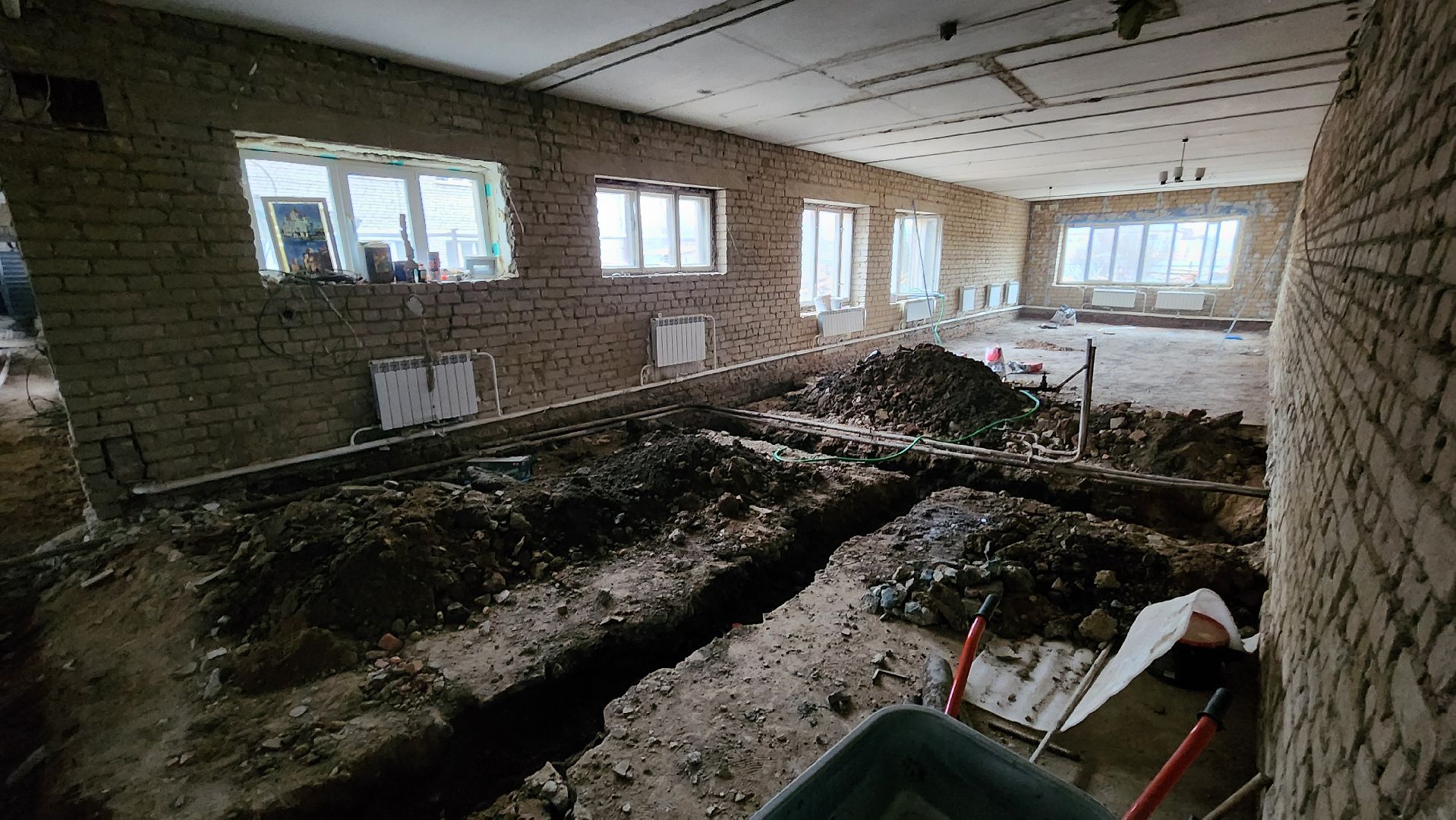 капитальный ремонт, детский сад, руза, колюбакино, строительство, вертикалки,