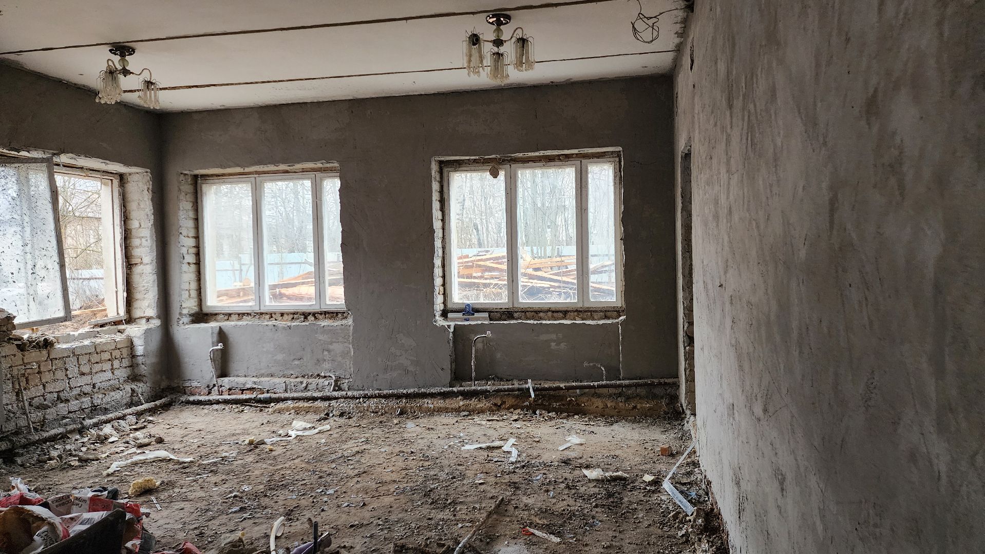 капитальный ремонт, детский сад, руза, колюбакино, строительство, вертикалки,