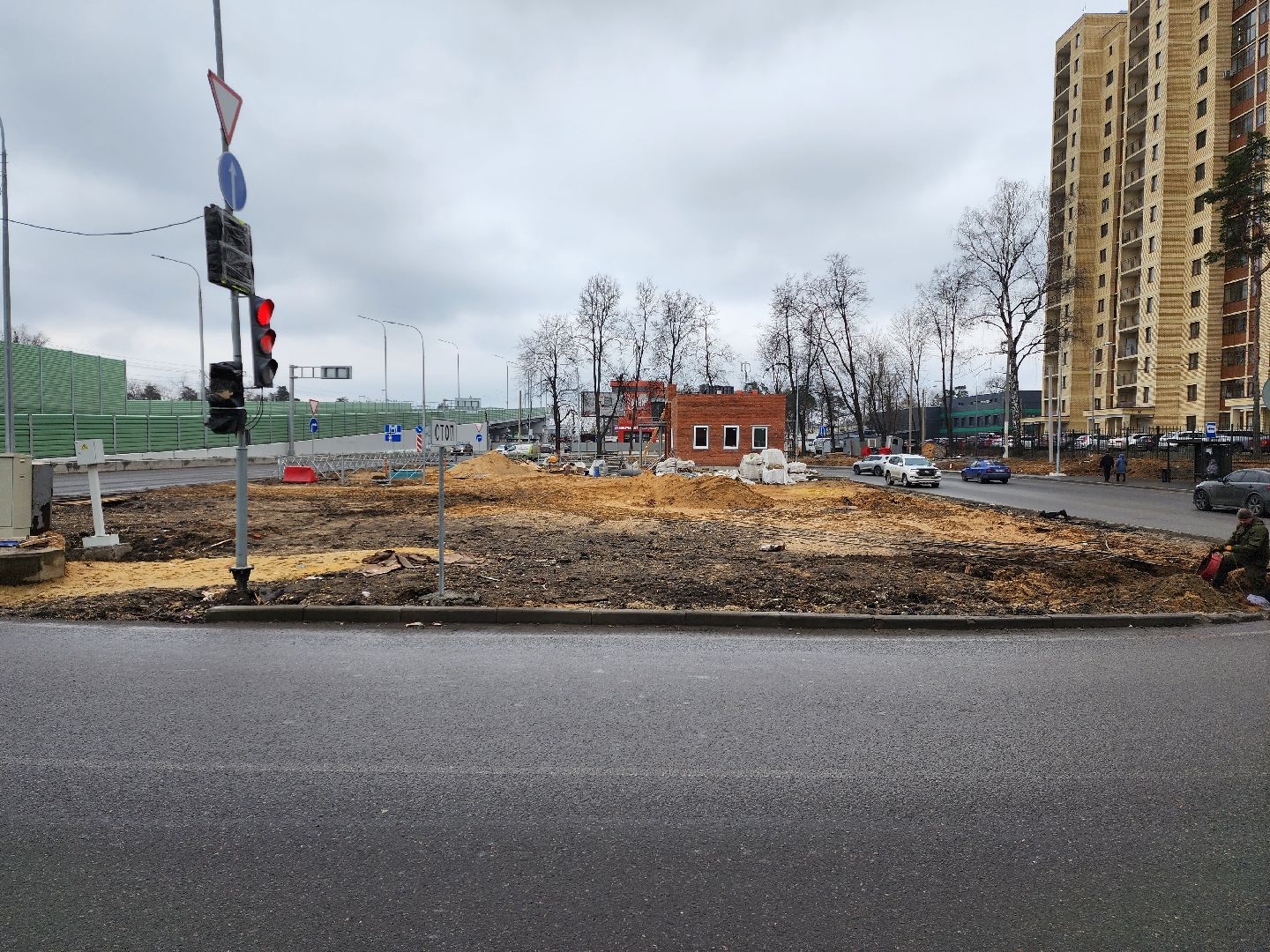 раменское, строительство, пункт управления обеспечением транспортной безопасности на путепрооводе, удельная,