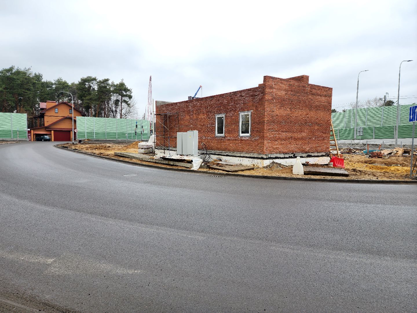 раменское, строительство, пункт управления обеспечением транспортной безопасности на путепрооводе, удельная,