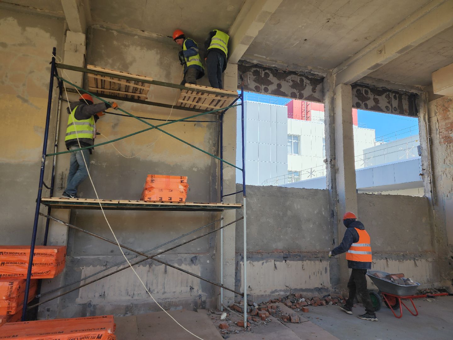 серпухов, подмосковье, капремонт школы,