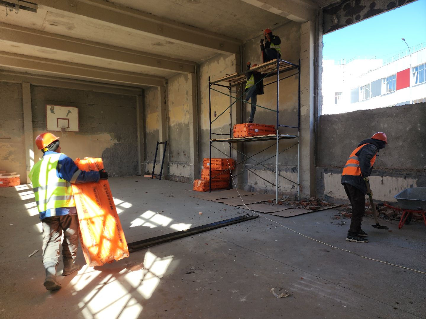 серпухов, подмосковье, капремонт школы,