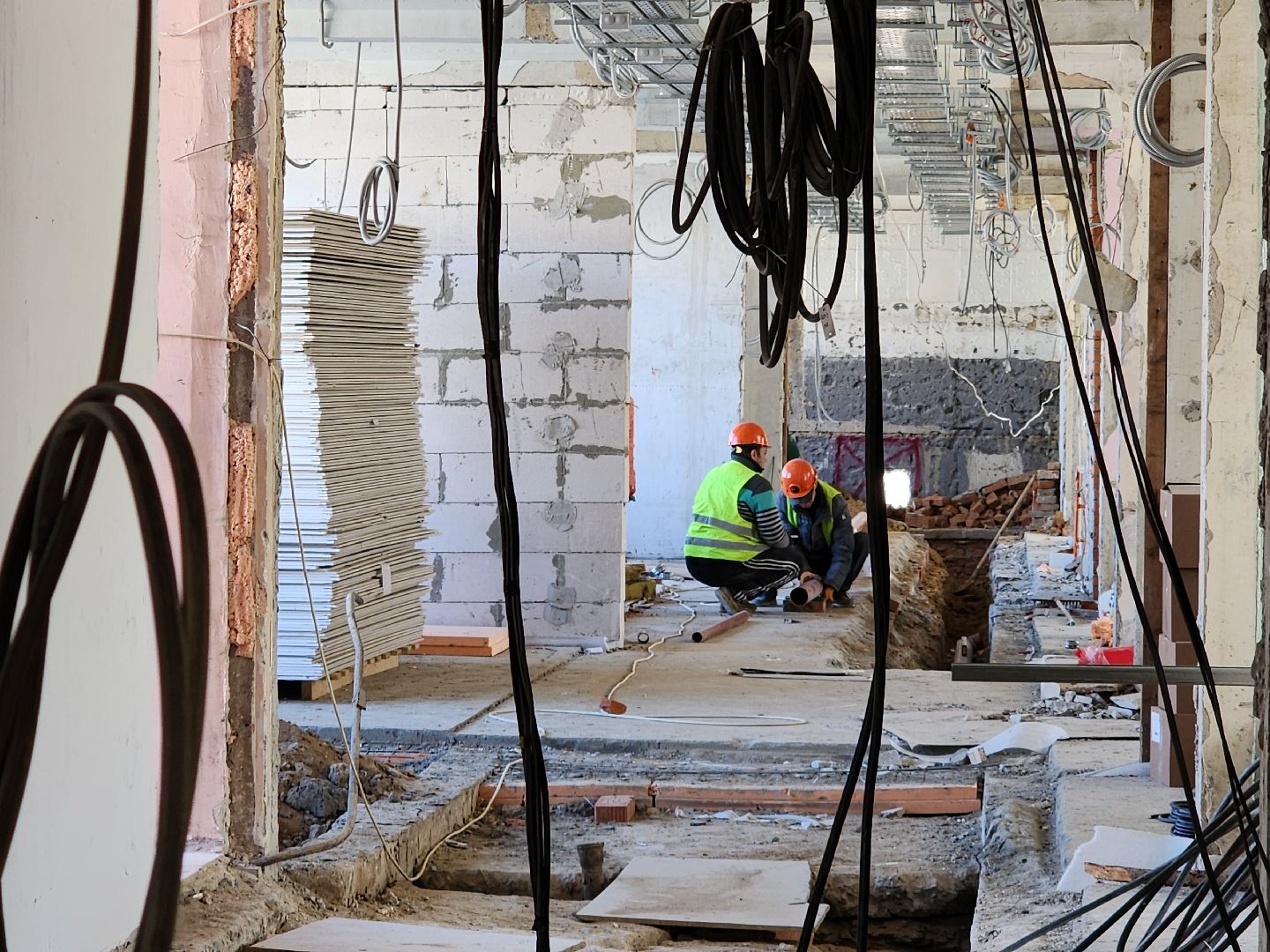 серпухов, подмосковье, капремонт школы,