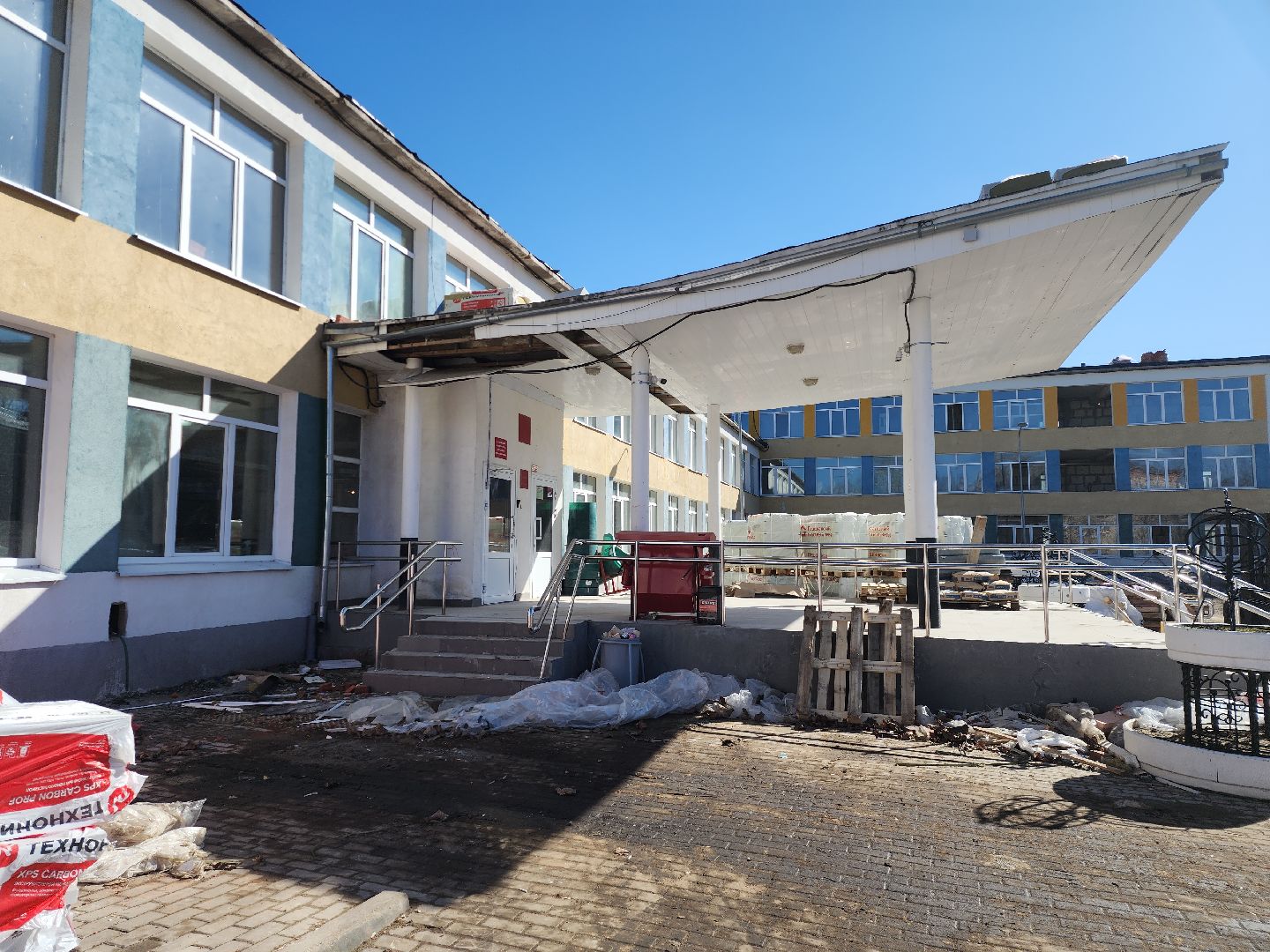 серпухов, подмосковье, капремонт школы,