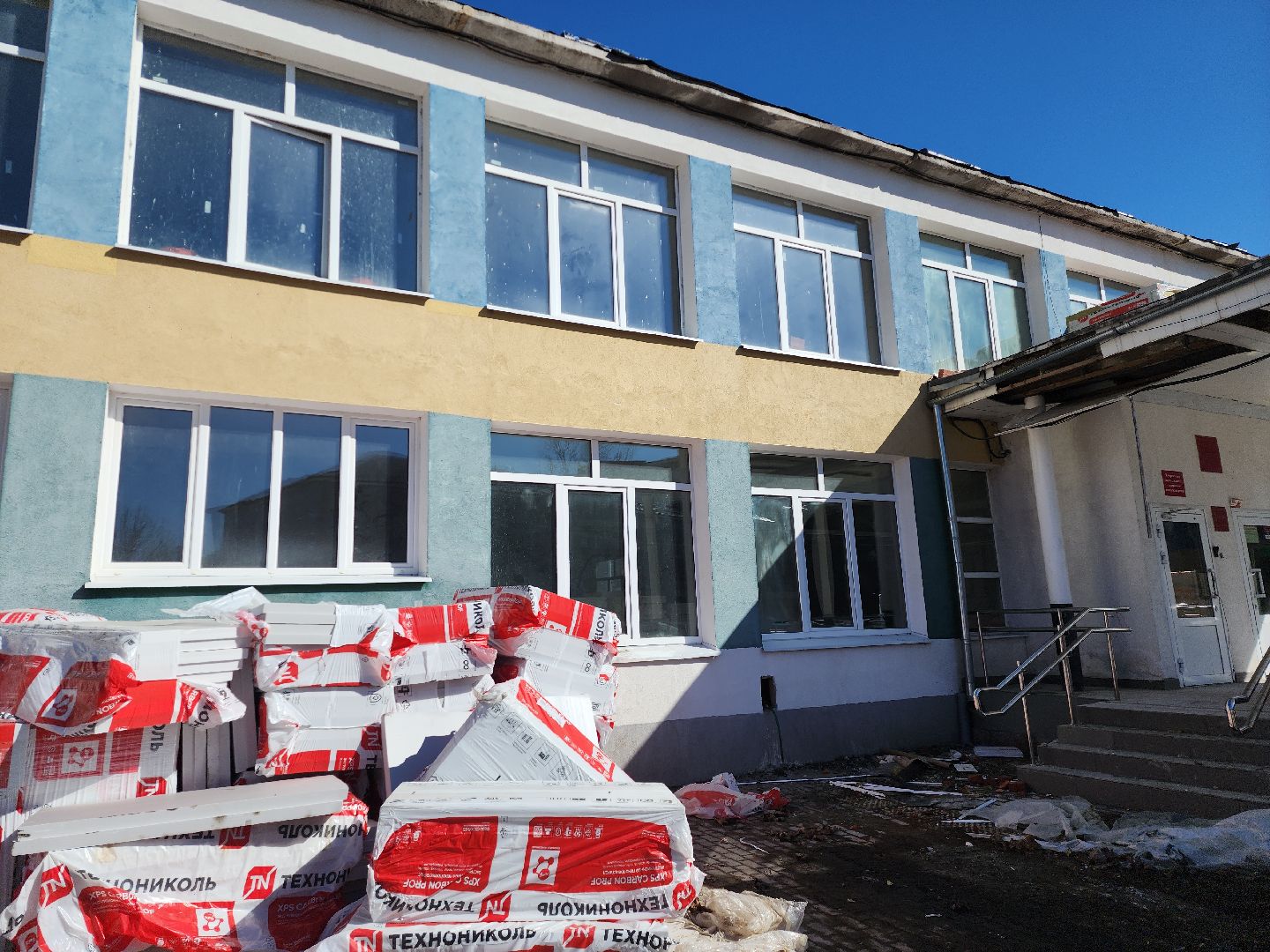 серпухов, подмосковье, капремонт школы,