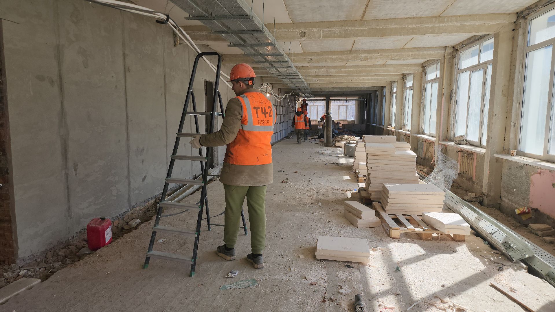 серпухов, подмосковье, капремонт школы,