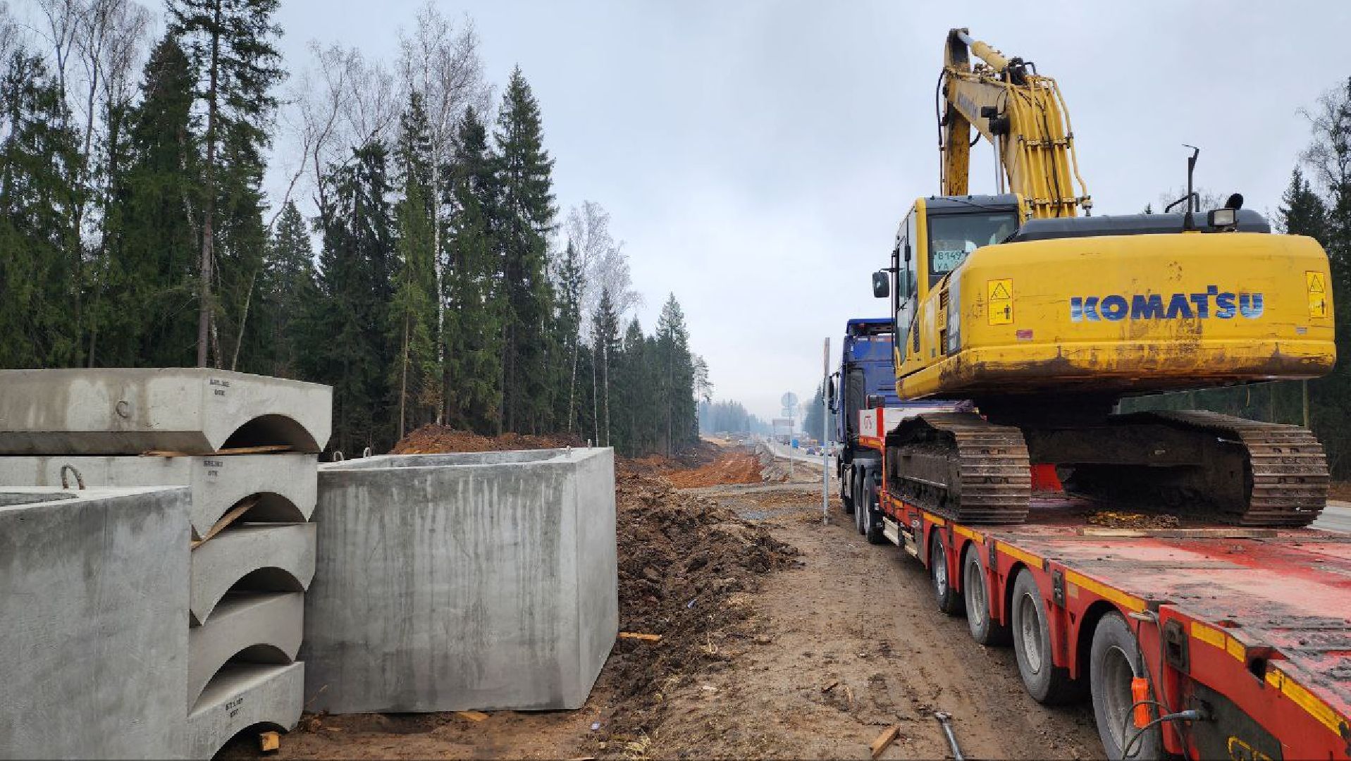 Дмитров, ЦКАД, Автодор, Развязка на Дмитровском шоссе,