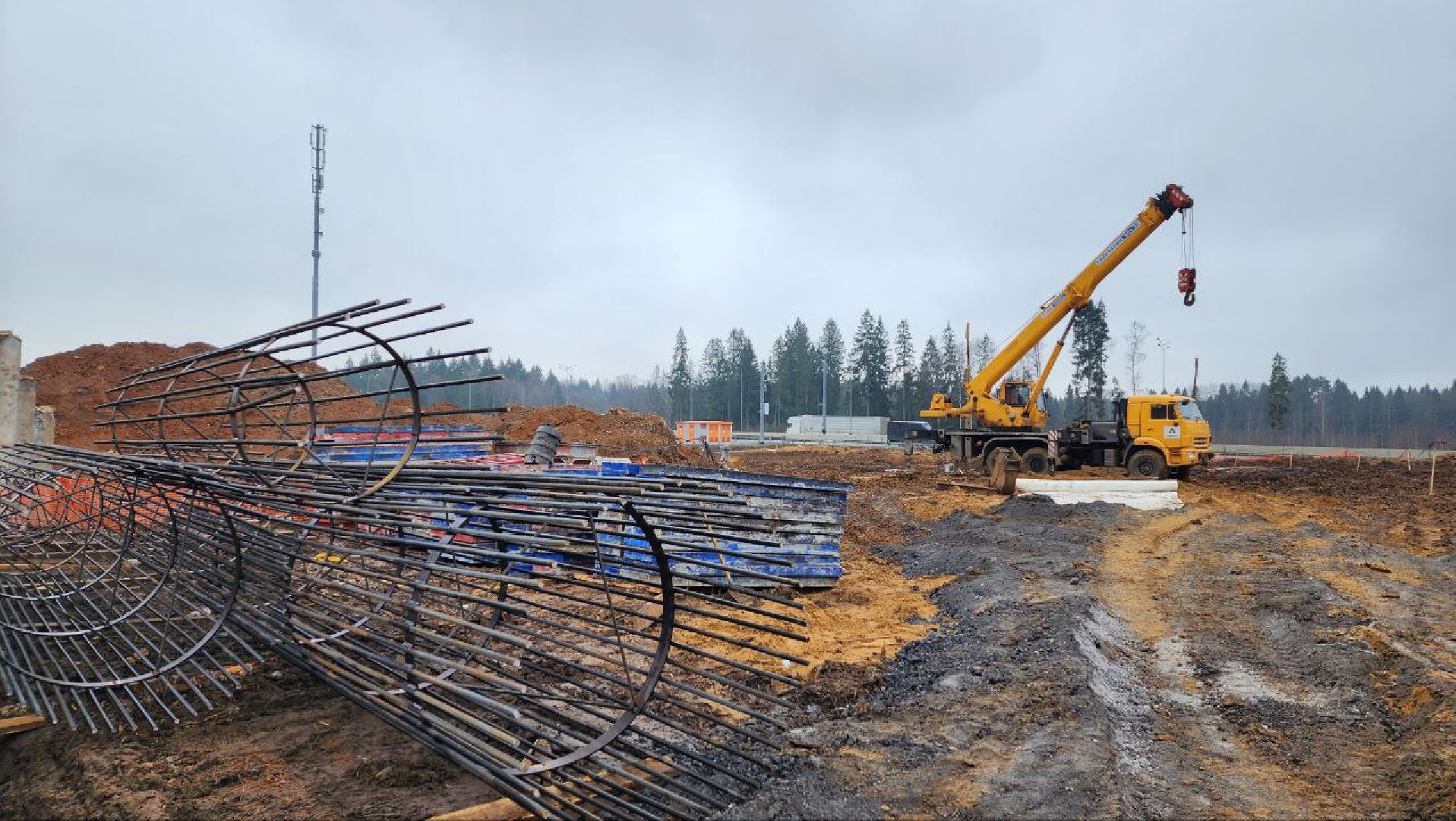 Дмитров, ЦКАД, Автодор, Развязка на Дмитровском шоссе,