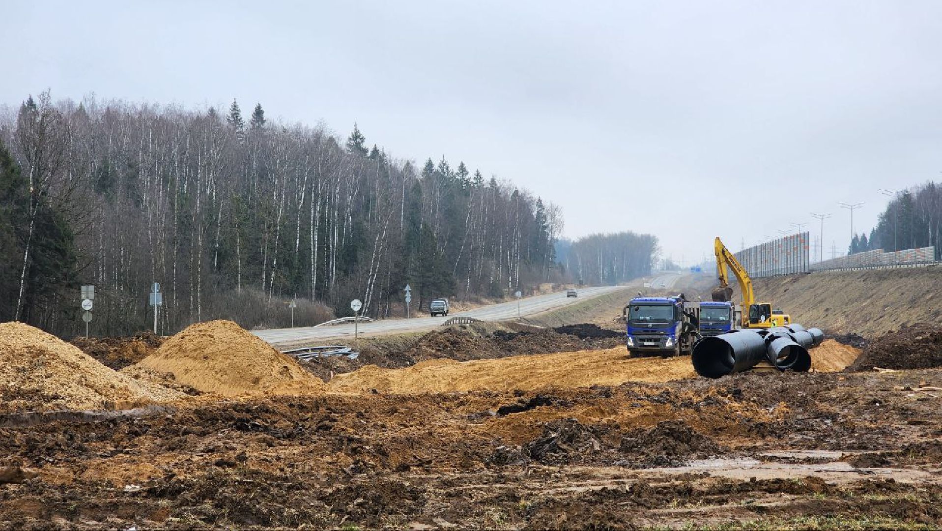 Дмитров, ЦКАД, Автодор, Развязка на Дмитровском шоссе,