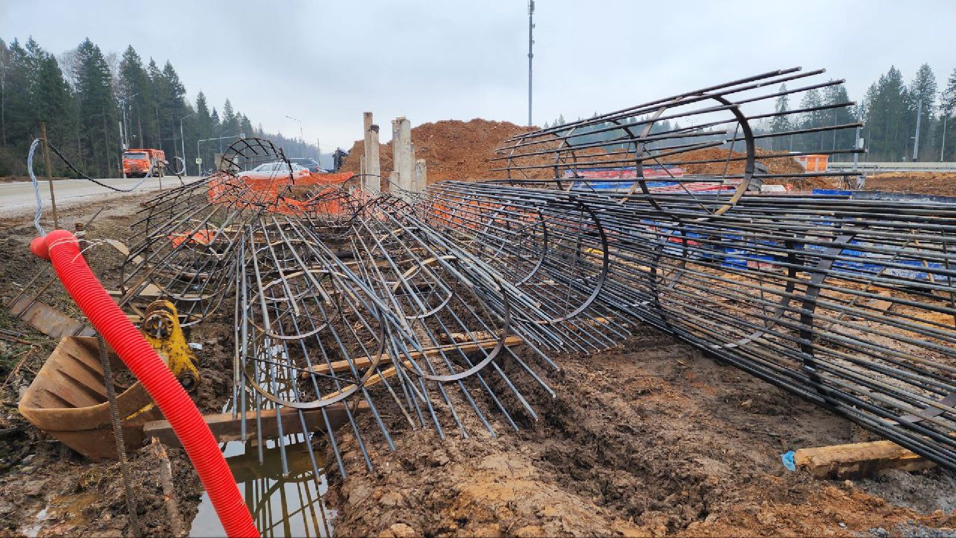 Дмитров, ЦКАД, Автодор, Развязка на Дмитровском шоссе,