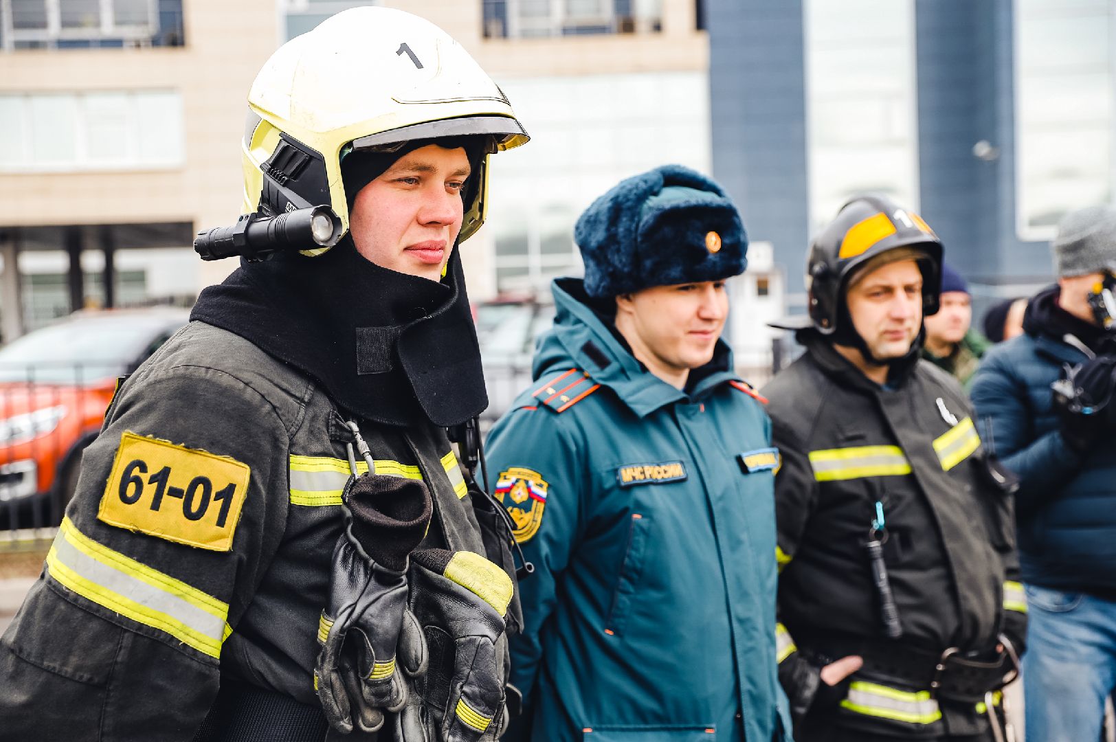 Смотр, Пожар, Ликвидация,